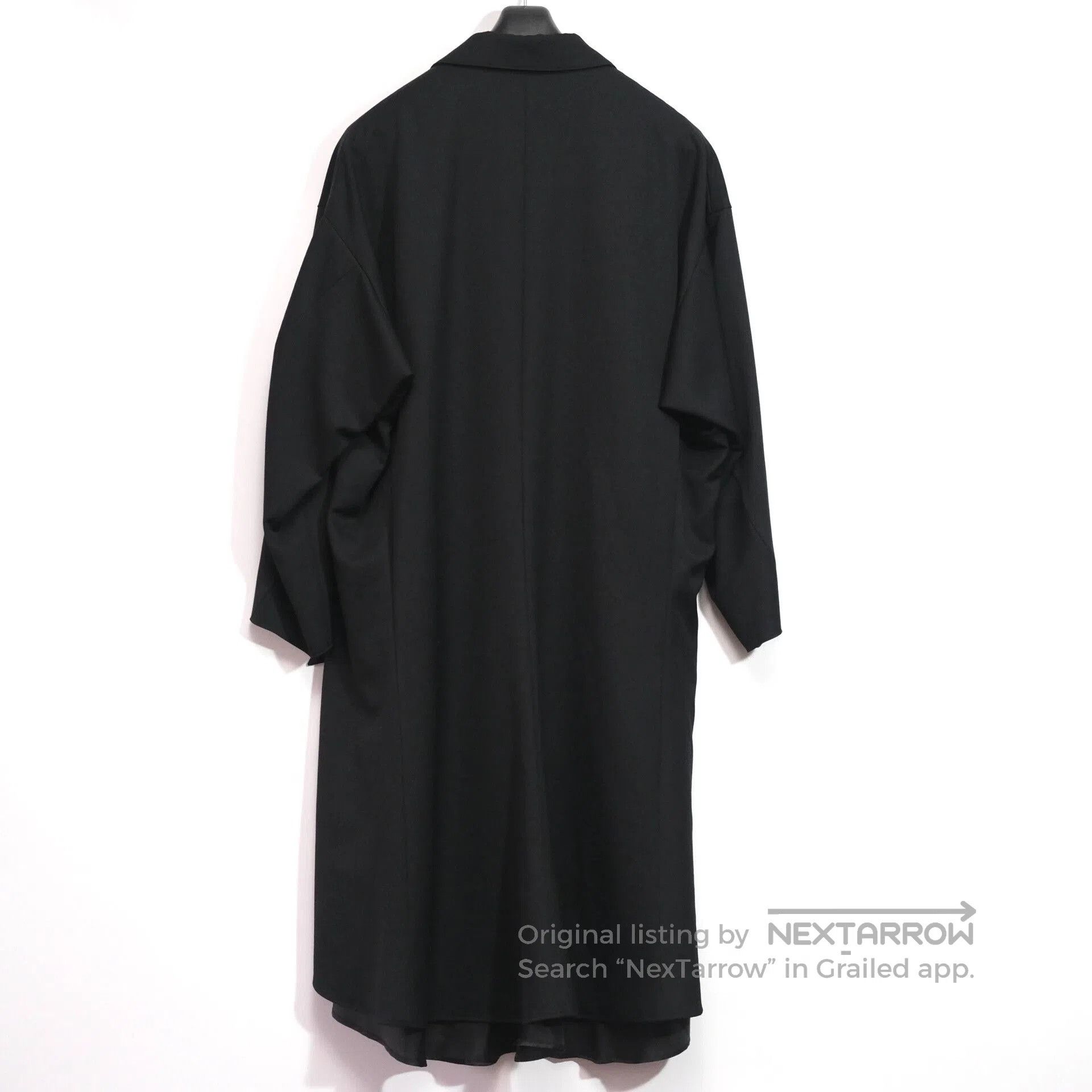 Sulvam Stylish Black Coat by Sulvam. Size US M / EU 48-50 / 2 - 4 Thumbnail