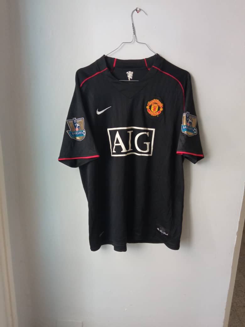 Nike Manchester united away 2007/2008 c. ronaldo jersey football Size US L / EU 52-54 / 3 - 2 Thumbnail