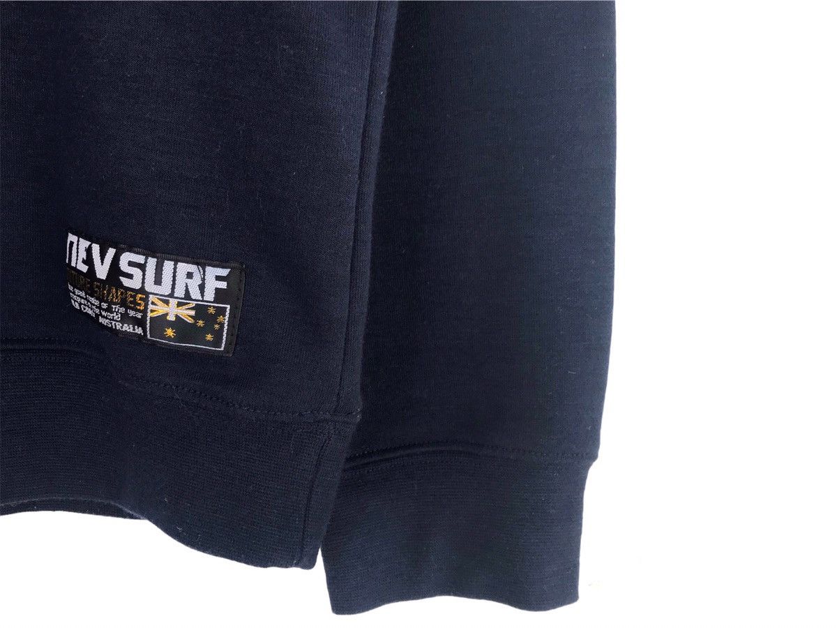 Vintage NEV SURFBOARD 73 big spellout logo sweatshirt Size US M / EU 48-50 / 2 - 5 Thumbnail