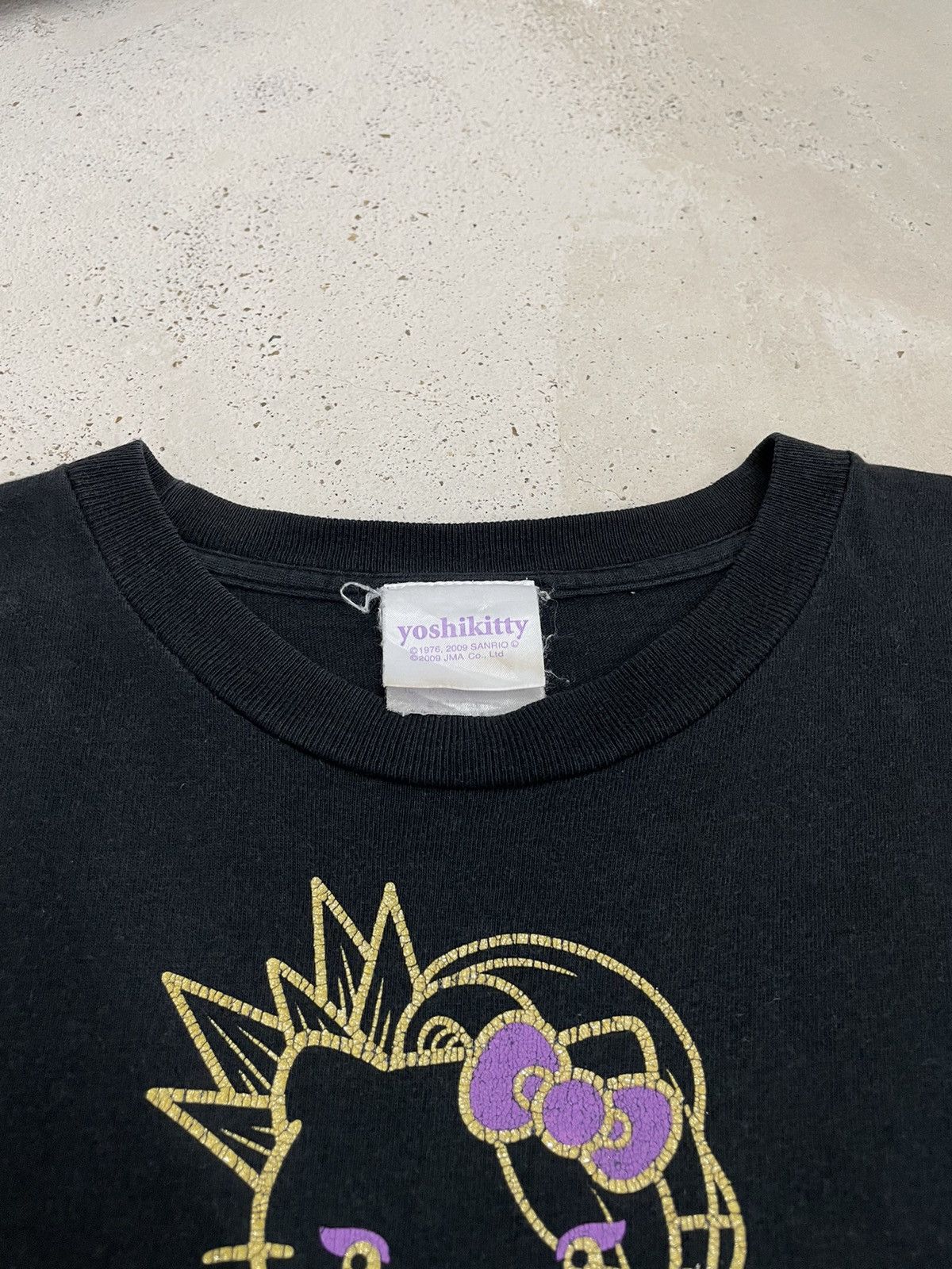 Anime × Band Tees × Japanese Brand Yoshikitty x Japan Sanrio Band Hello Kitty Size US XXS / EU 40 - 7 Thumbnail