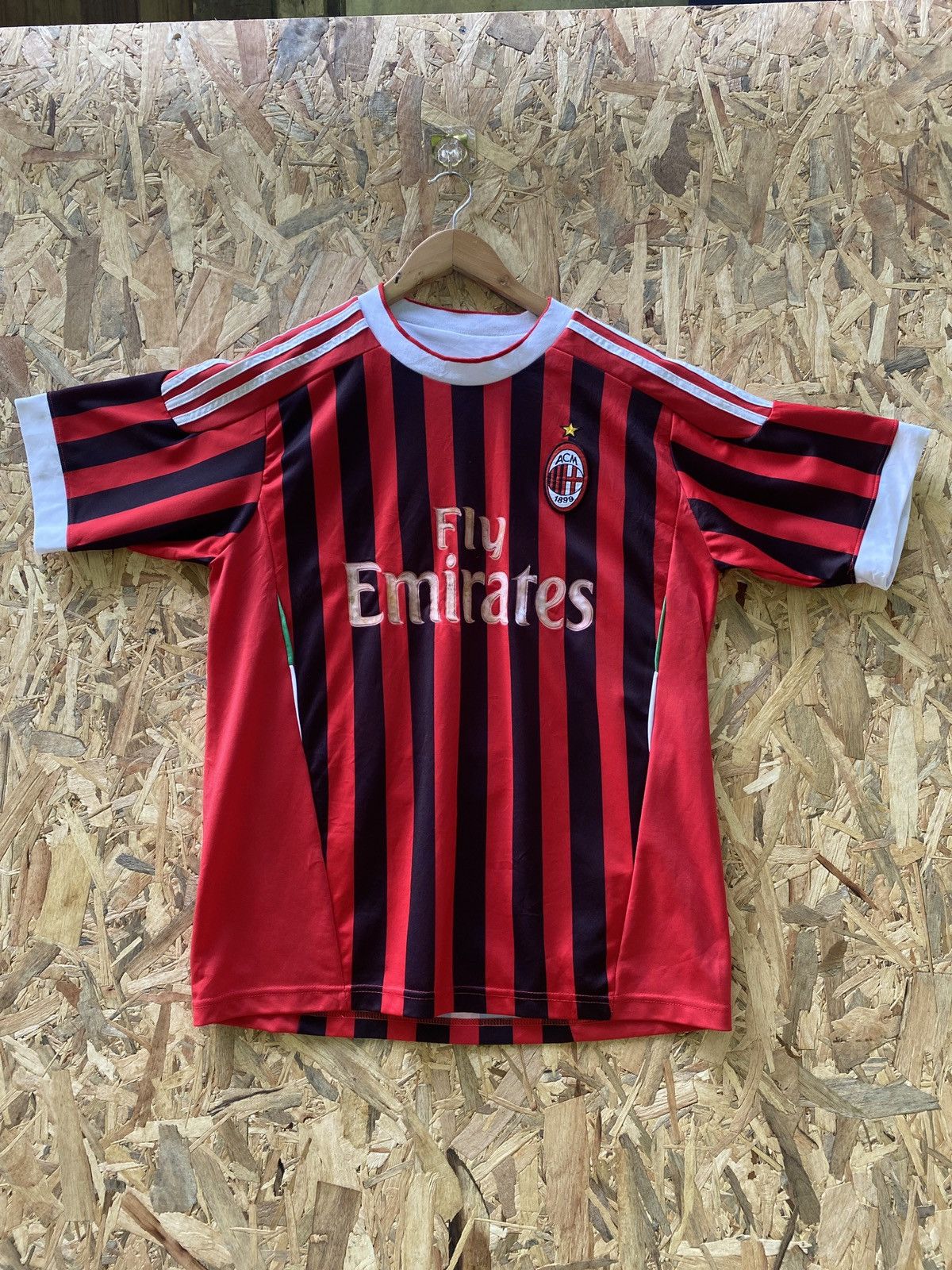 Adidas × Vintage Vintage a.c milan jersey Size US M / EU 48-50 / 2 - 1 Thumbnail
