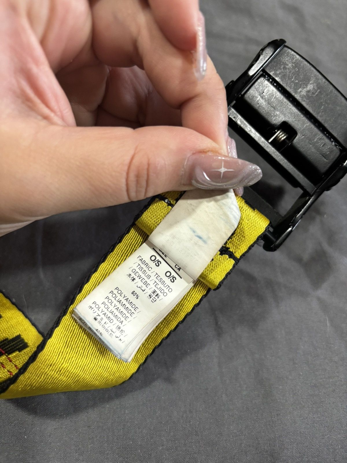 Off-White Off white industrial belt Size ONE SIZE - 5 Thumbnail