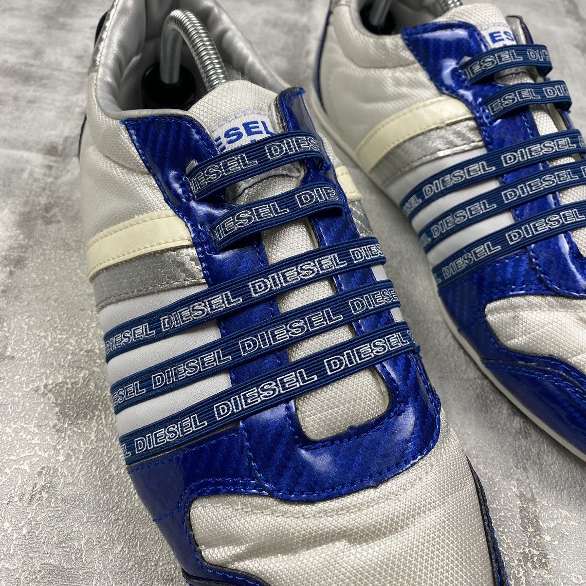 Diesel × Vintage Very Rare !!! Diesel Vintage Monogram Sneakers Size US 8.5 / EU 41-42 - 3 Thumbnail