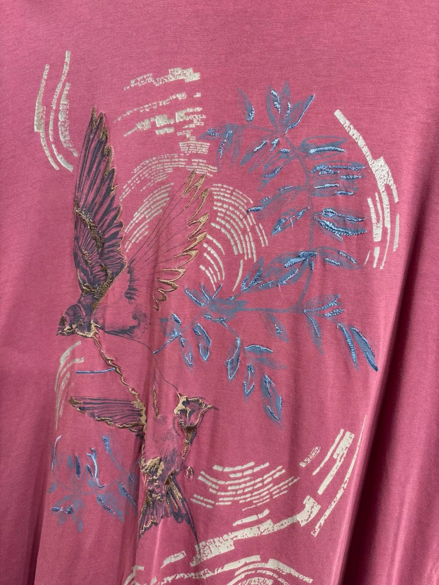 Ermenegildo Zegna Ermenegildo Zegna Embroidered Short Sleeve Tee K29 Size US XL / EU 56 / 4 - 3 Thumbnail