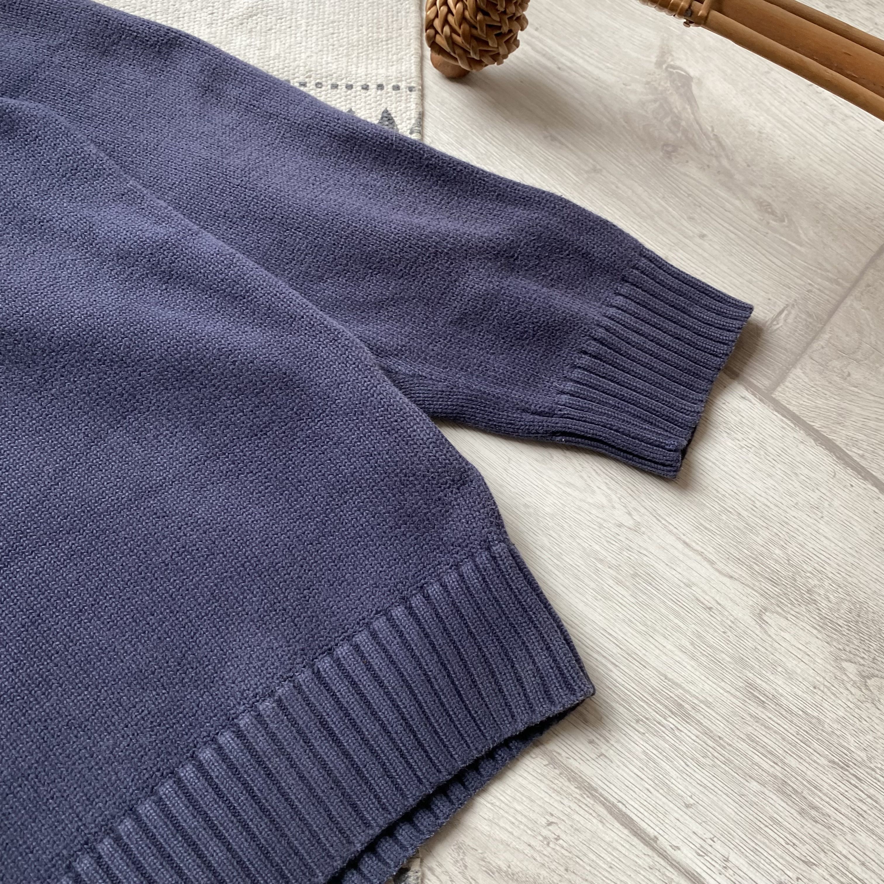 Polo Ralph Lauren Vintage 90s Faded POLO Ralph Lauren boxy sweater knit Size US XXL / EU 58 / 5 - 8 Thumbnail