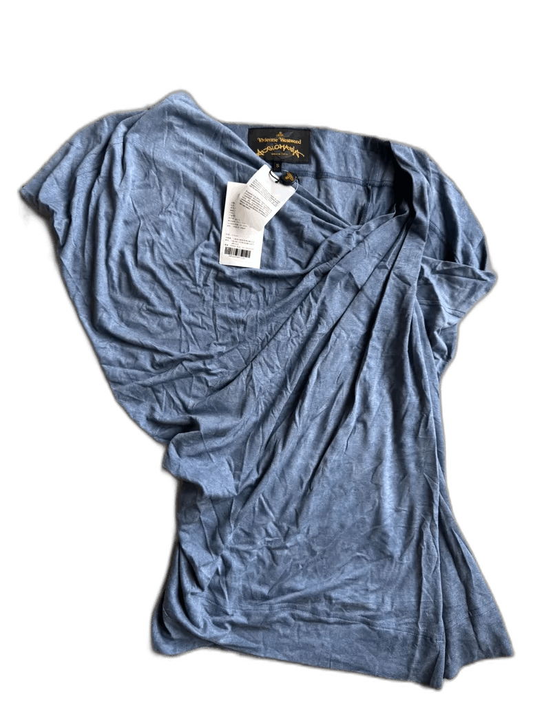 Vivienne Westwood Vivienne Westwood Asymmetric Blue Top - dmc Size M / US 6-8 / IT 42-44 - 1 Thumbnail