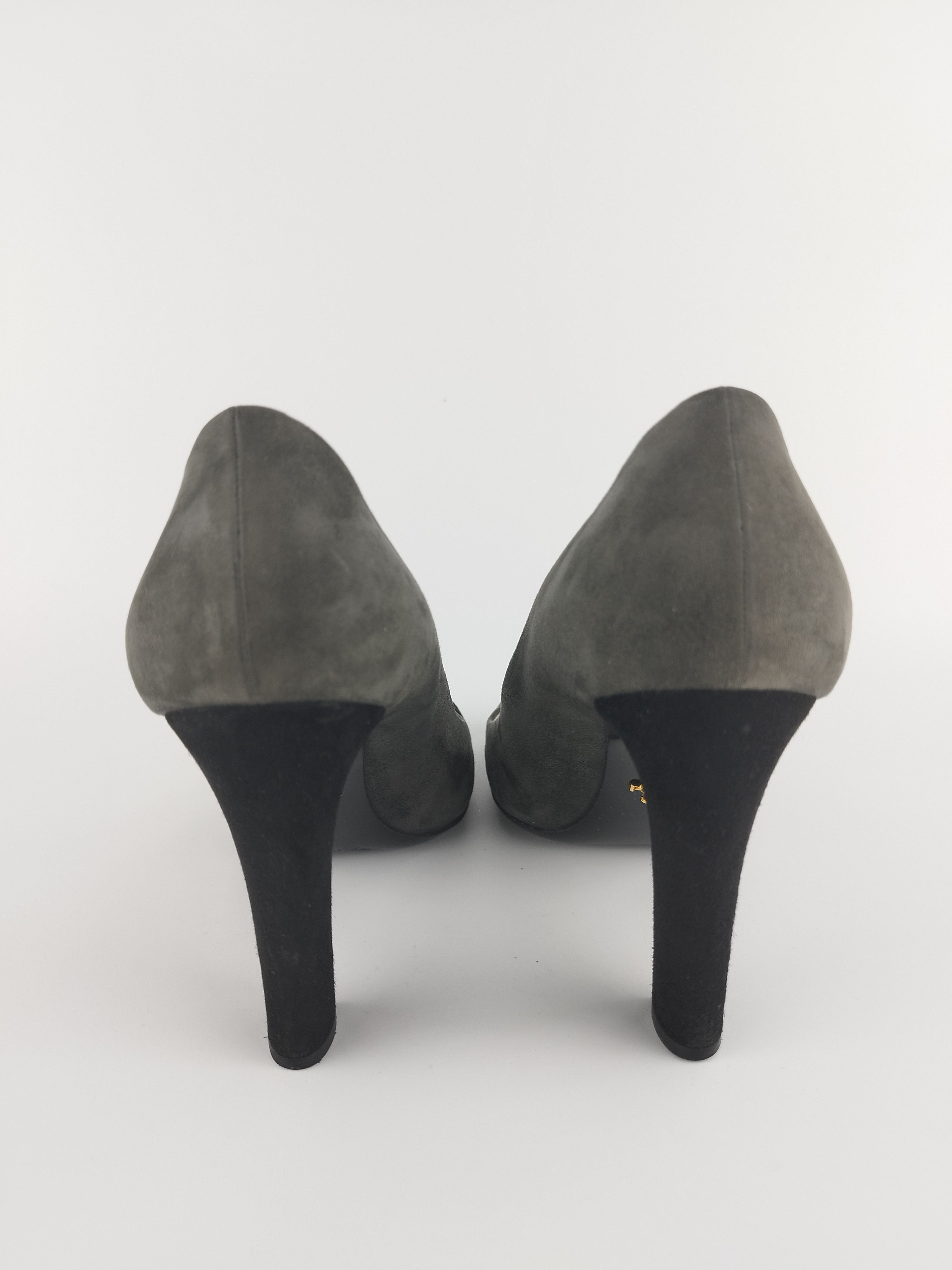 Prada Prada Suede two color high heels pumps Size US 6.5 / EU 39-40 - 5 Thumbnail