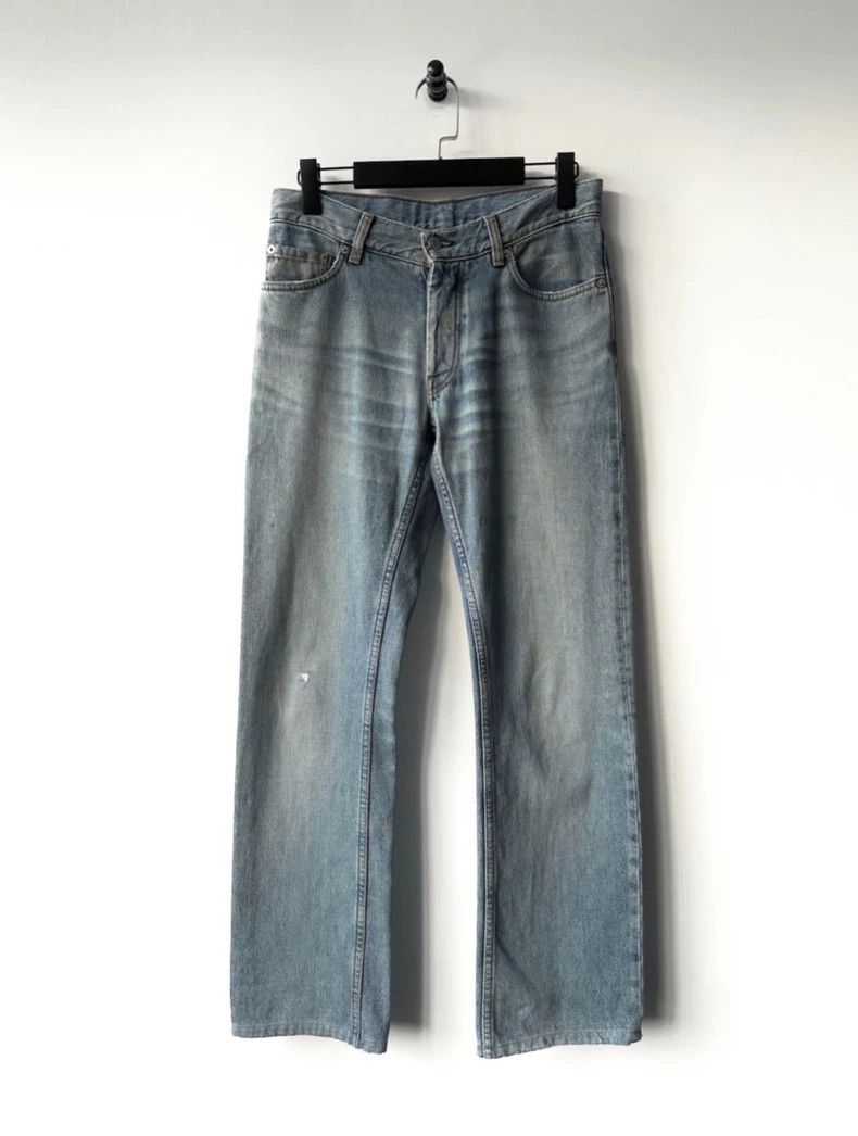 Helmut Lang Helmut Lang size 29Vintage american boot cut denim 90s blue Size US 29 - 5 Thumbnail