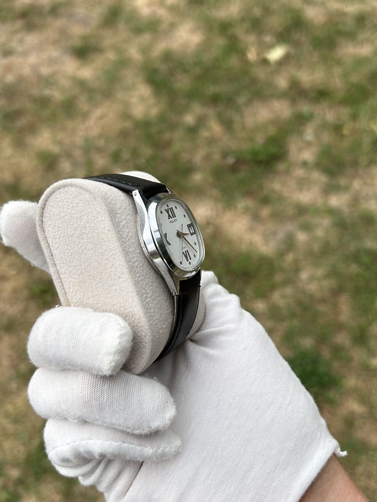 Vintage Vintage Watch Poljot Small USSR Soviet Mechanical 1980s Size ONE SIZE - 5 Thumbnail