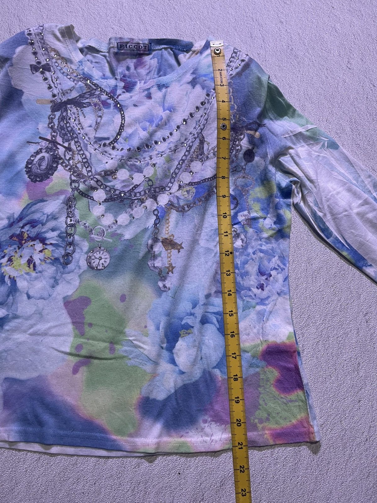 Hysteric Glamour Y2K PICCOT long sleeve tshirt Size US M / EU 48-50 / 2 - 11 Thumbnail