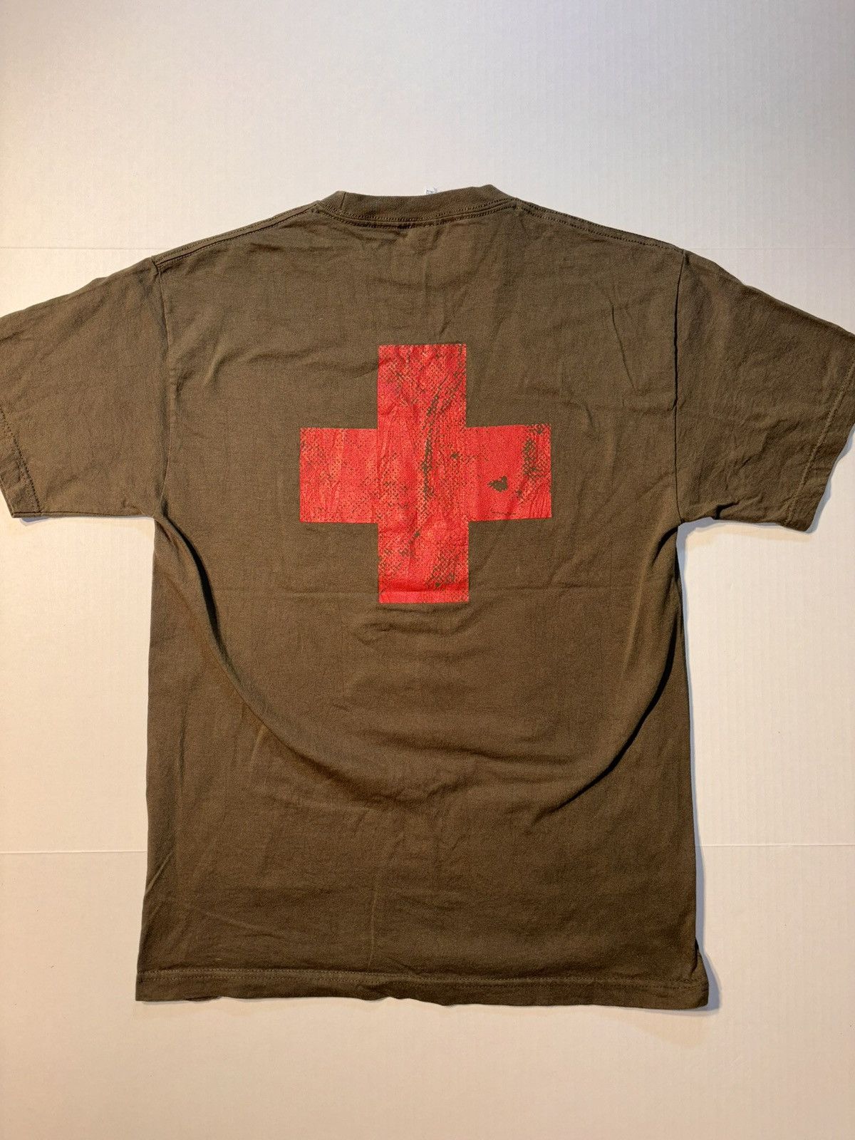 Alstyle Vtg MASH TV Series Promo Cross Military Army Green Y2K Mens Size US L / EU 52-54 / 3 - 6 Thumbnail