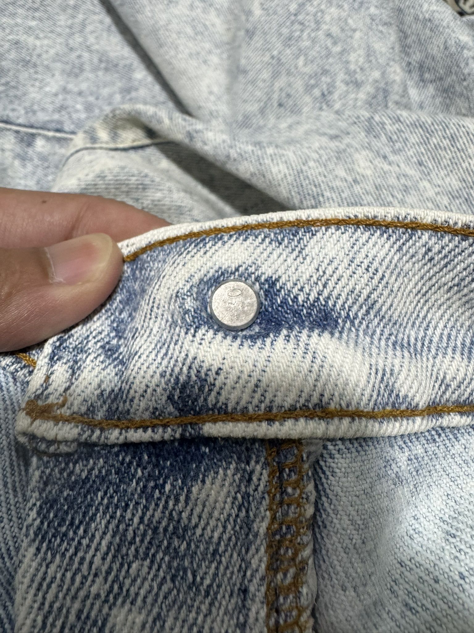 Levi's × Vintage Vintage Levis Silver Tag #530 Medal Acid Wash denim Jeans Size US 32 / EU 48 - 5 Thumbnail