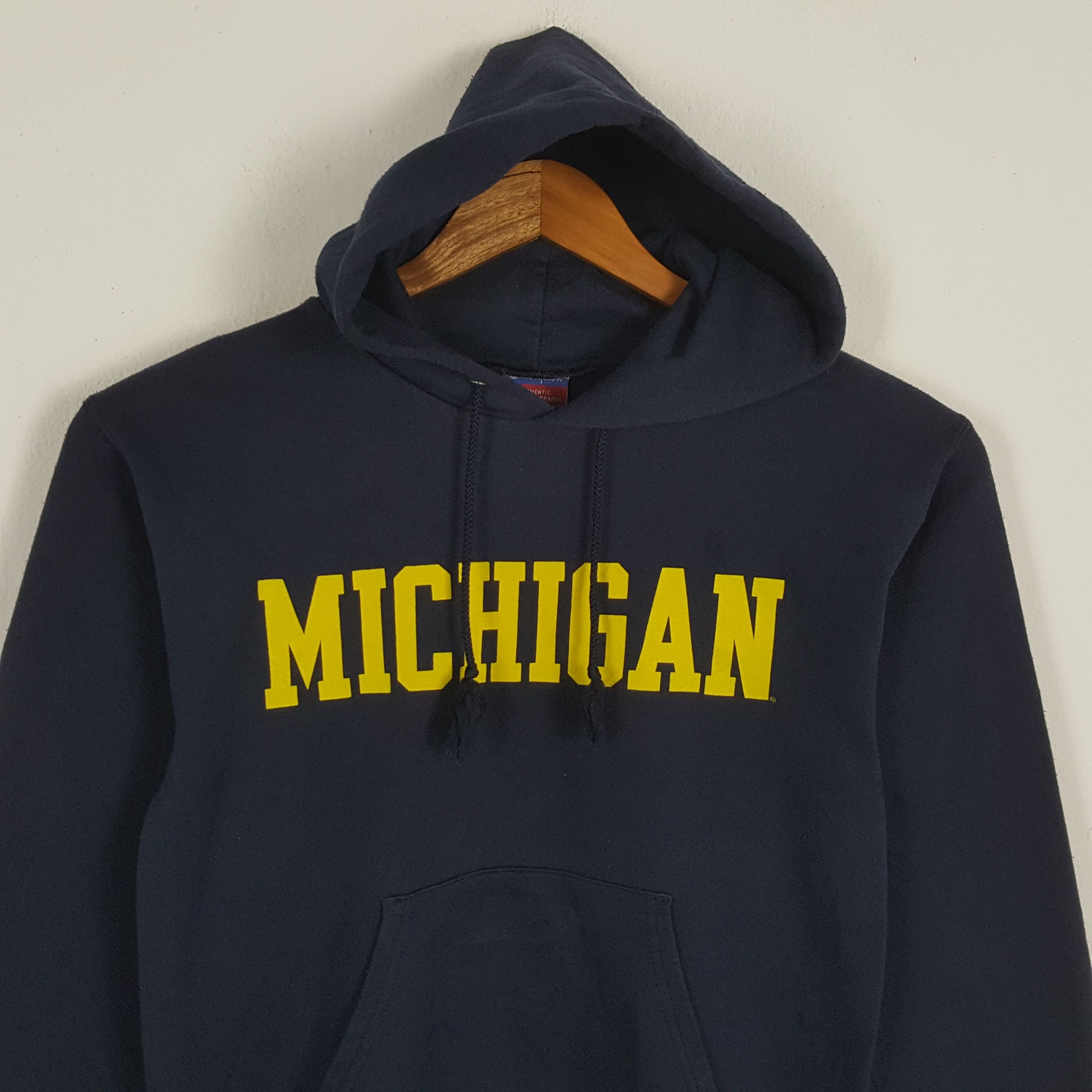 Champion × NFL × Vintage Vintage MICHIGAN WOLVERINES x CHAMPION NFL Hoodies Size US S / EU 44-46 / 1 - 2 Thumbnail