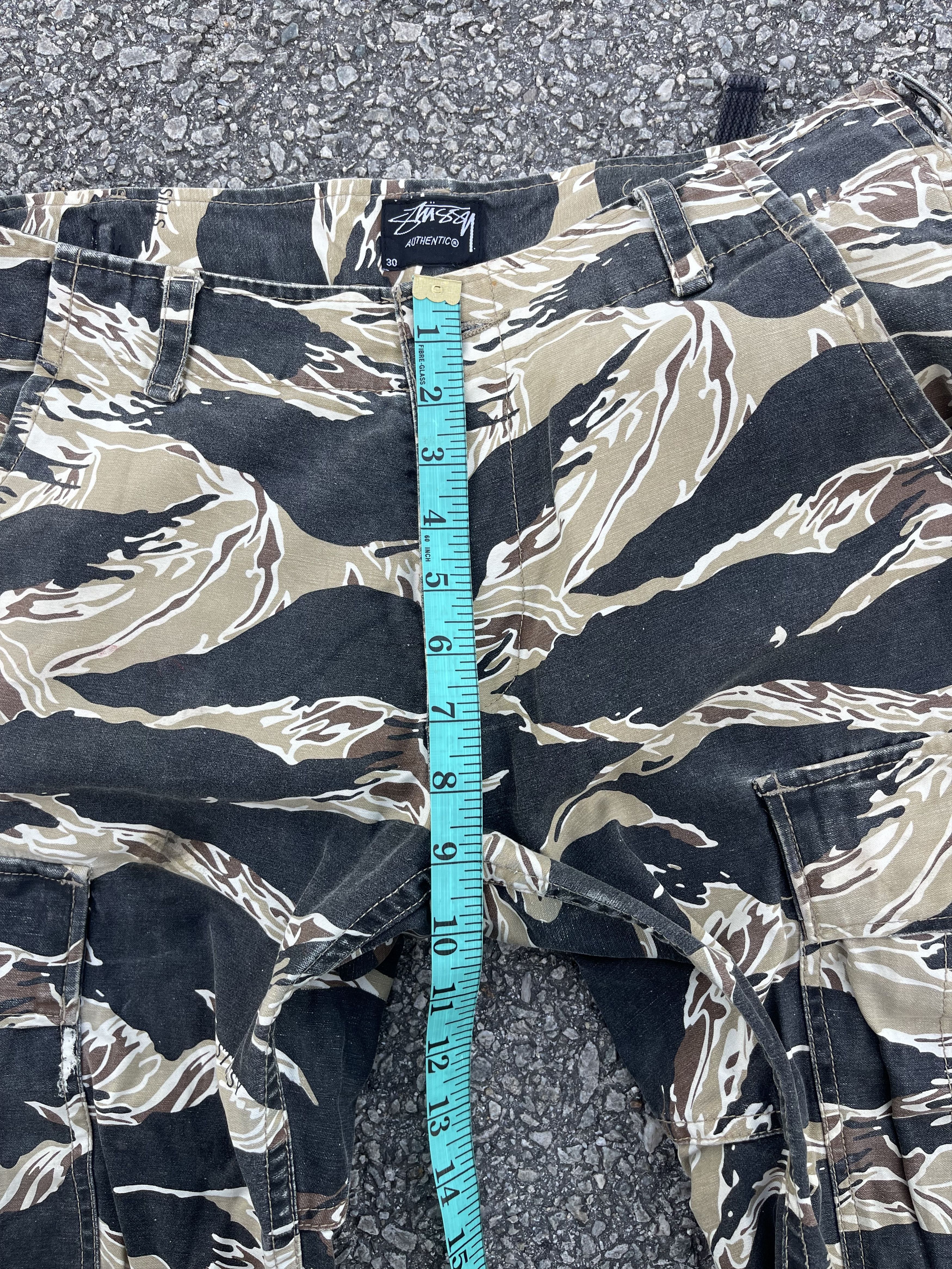 Stussy Stussy Tiger Stripe Camo Cargo Kendrick Lamar Size US 33 - 8 Thumbnail