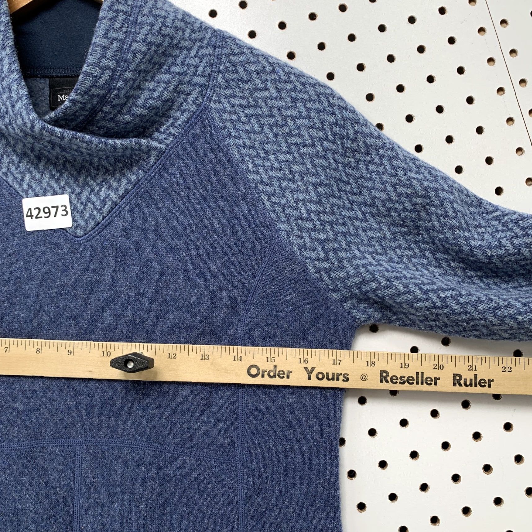 Marmot Marmot Wool Sweater Women Small Blue Long Sleeve Winter Outdoor Warm Size S / US 4 / IT 40 - 4 Thumbnail