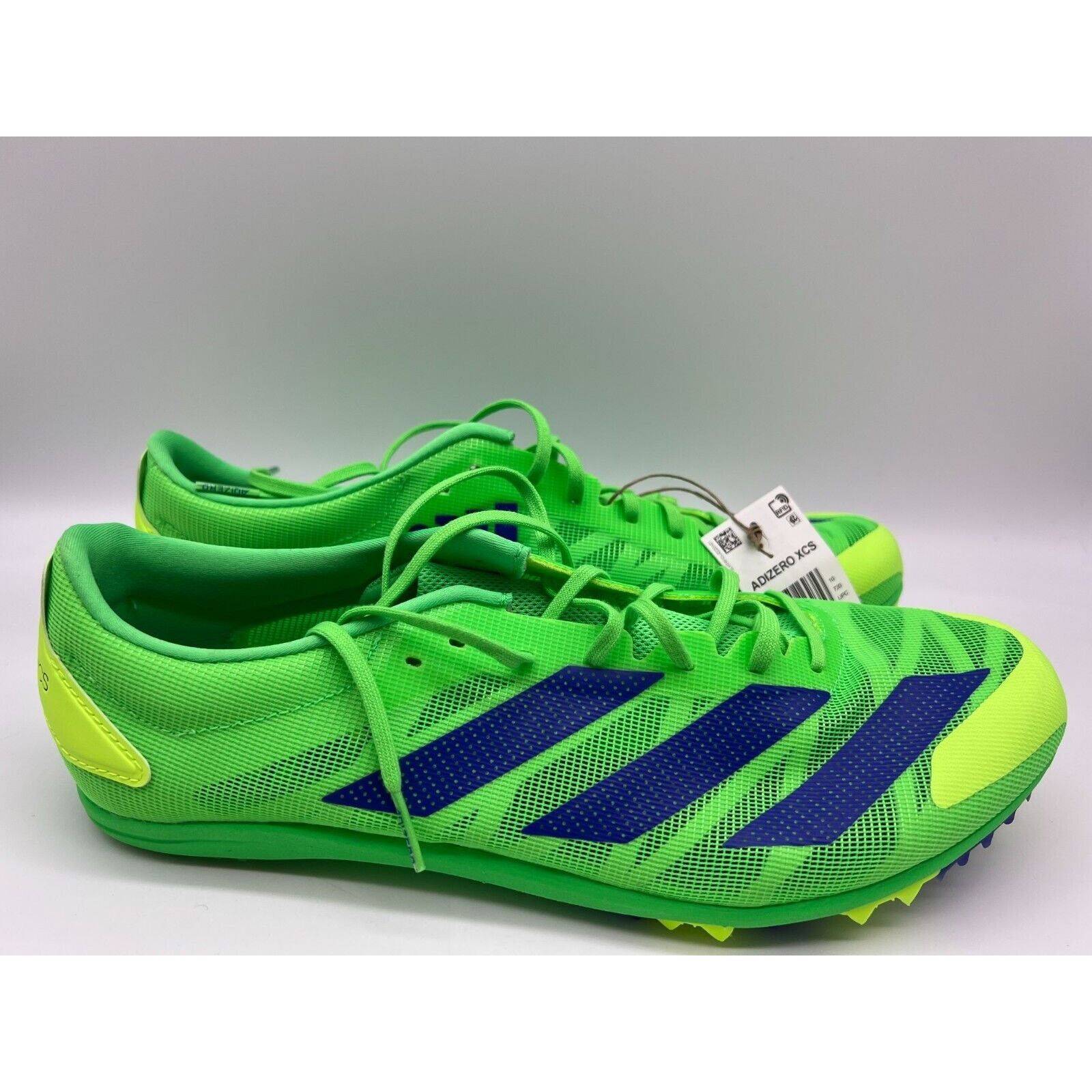 Adidas Adidas AdiZero XCS Mens Track Spikes Green Blue FZ2481 10.5 Size US 10.5 / EU 43-44 - 12 Thumbnail
