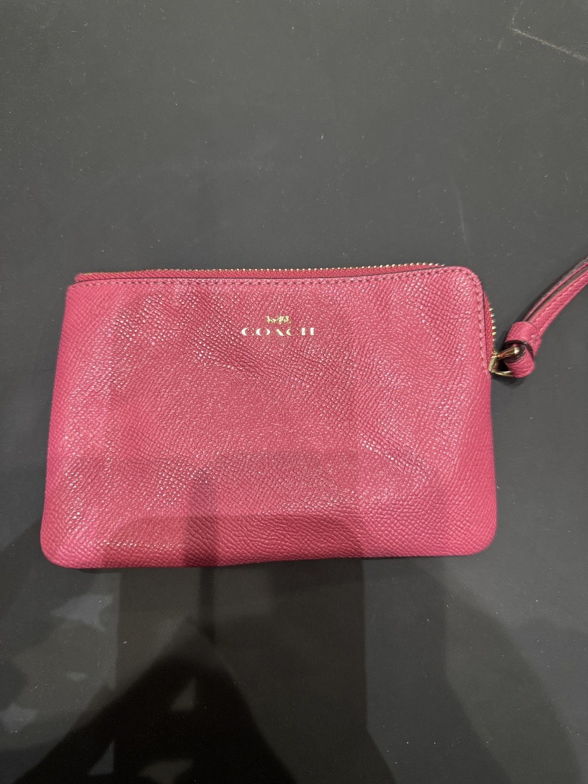 Coach Coach Zip Pouch Wallet Size ONE SIZE - 1 Thumbnail