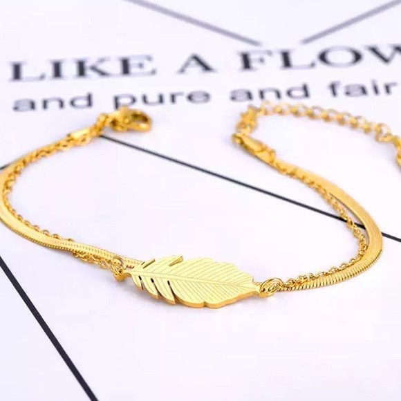 Other Women Stainless Steel Snake Chain Bracelet Size ONE SIZE - 3 Thumbnail