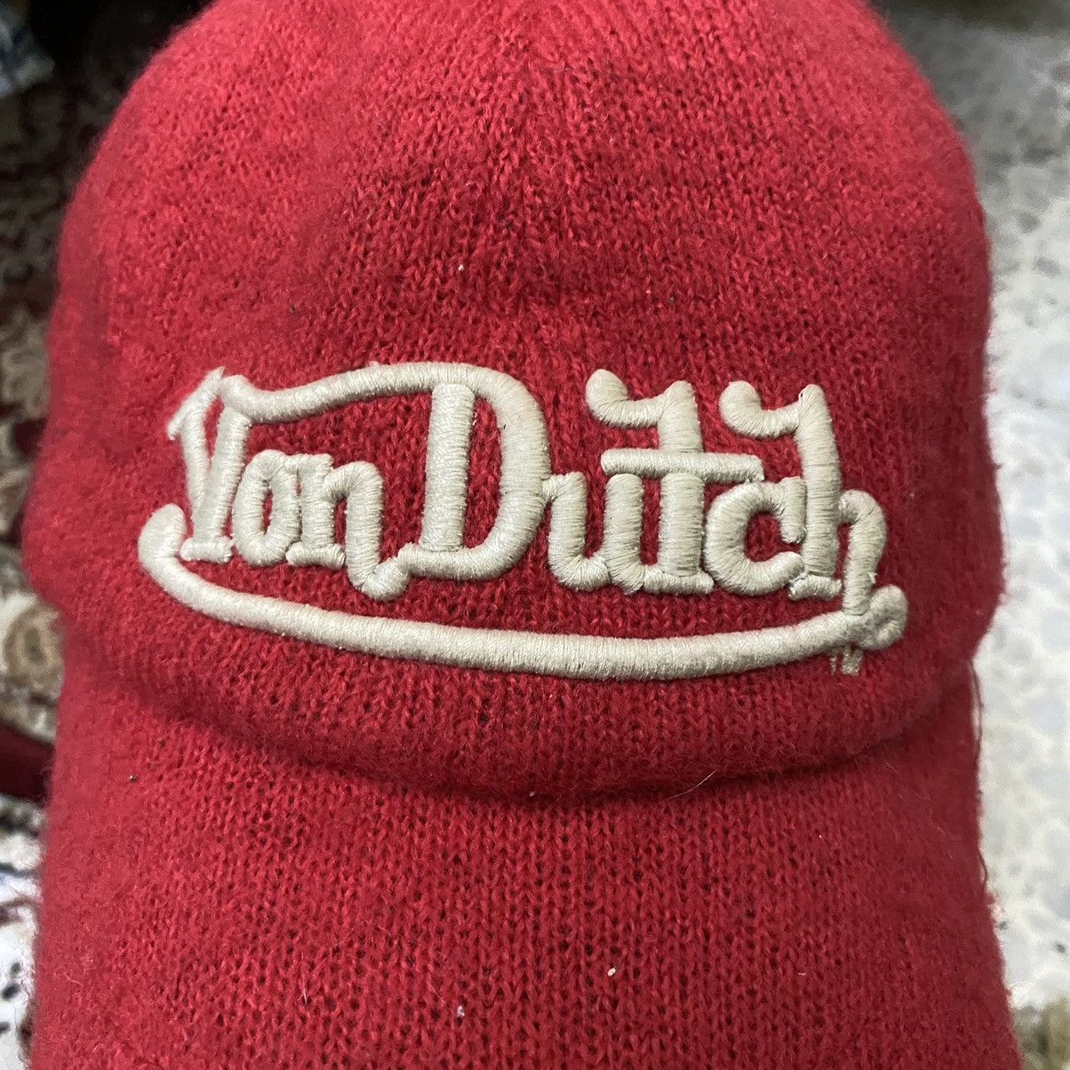 Von Dutch vintage von dutch wool hat embroidery logo Size ONE SIZE - 2 Thumbnail