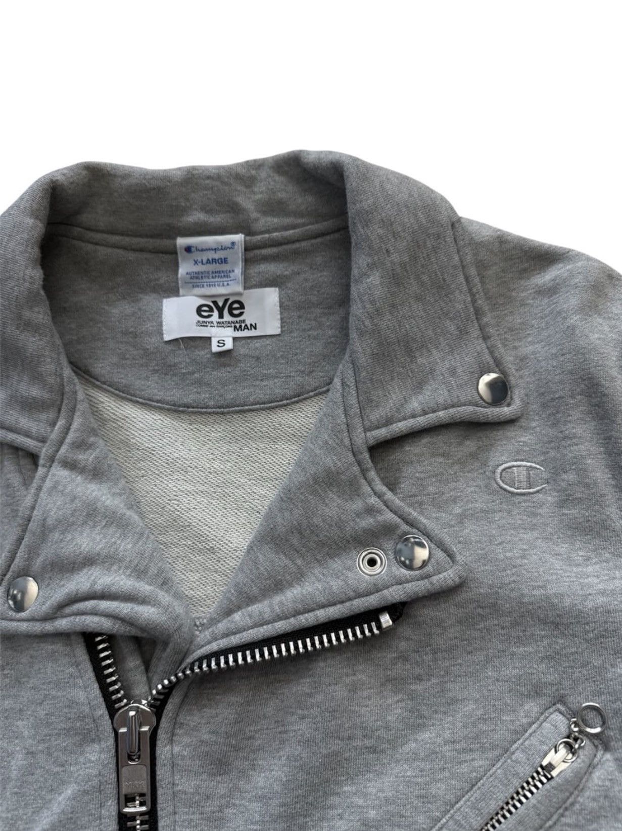 Junya Watanabe Junya watanabe x champion 12fw jersey rider jacket Size US S / EU 44-46 / 1 - 6 Thumbnail