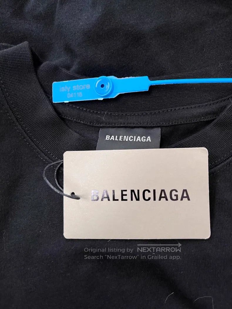 Balenciaga Balenciaga Logo round neck short sleeve Size XXS / US 00 / IT 34 - 5 Thumbnail