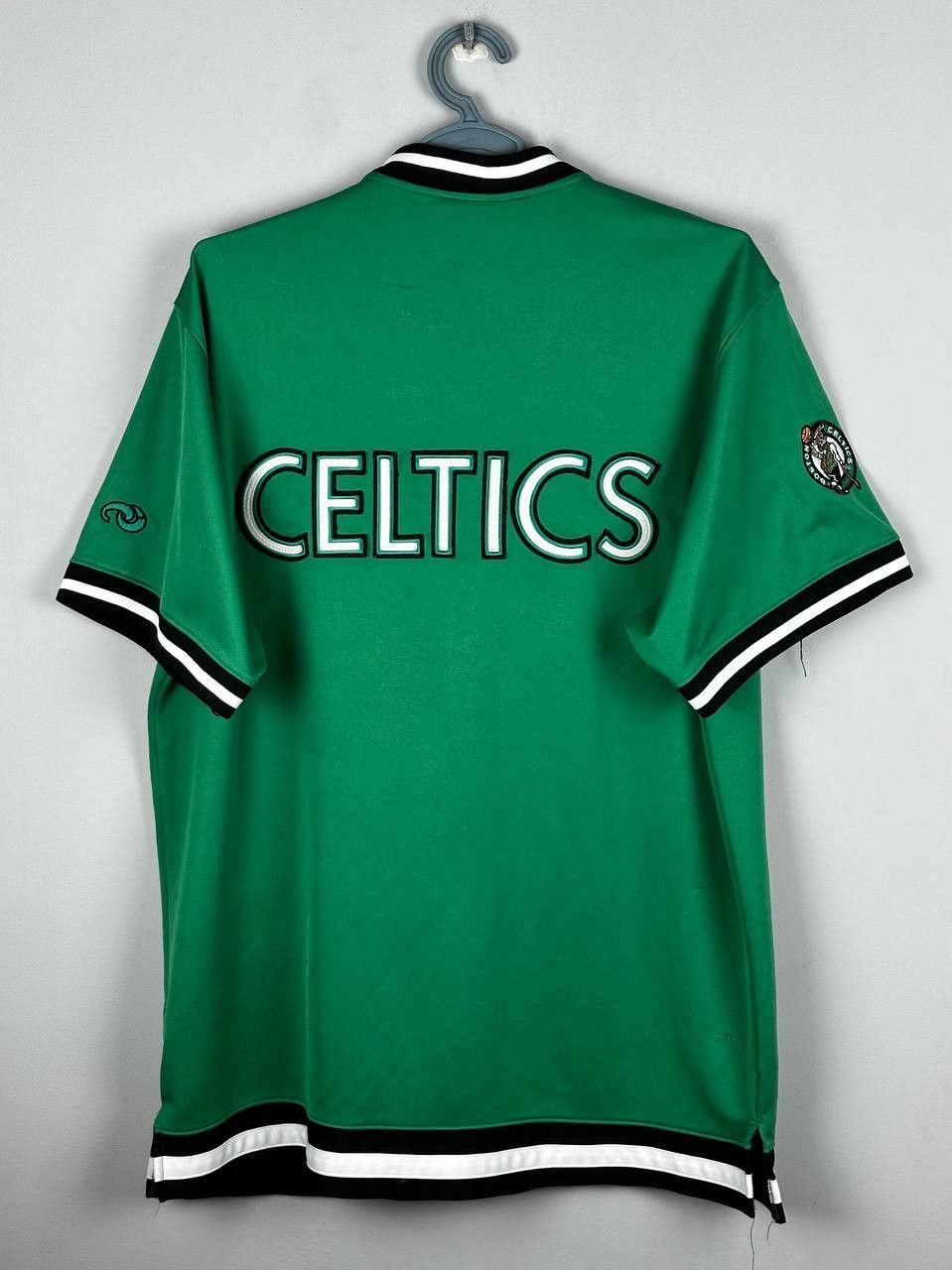 NBA Vintage 90s Celtics Warm Up Jacket NBA Size US XL / EU 56 / 4 - 15 Thumbnail