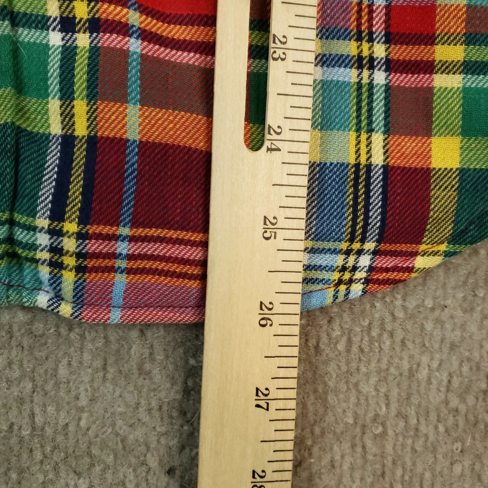 Polo Ralph Lauren Polo Ralph Lauren Men's Small Red Blue Plaid Flannel Button Up Shirt Size US S / EU 44-46 / 1 - 3 Thumbnail