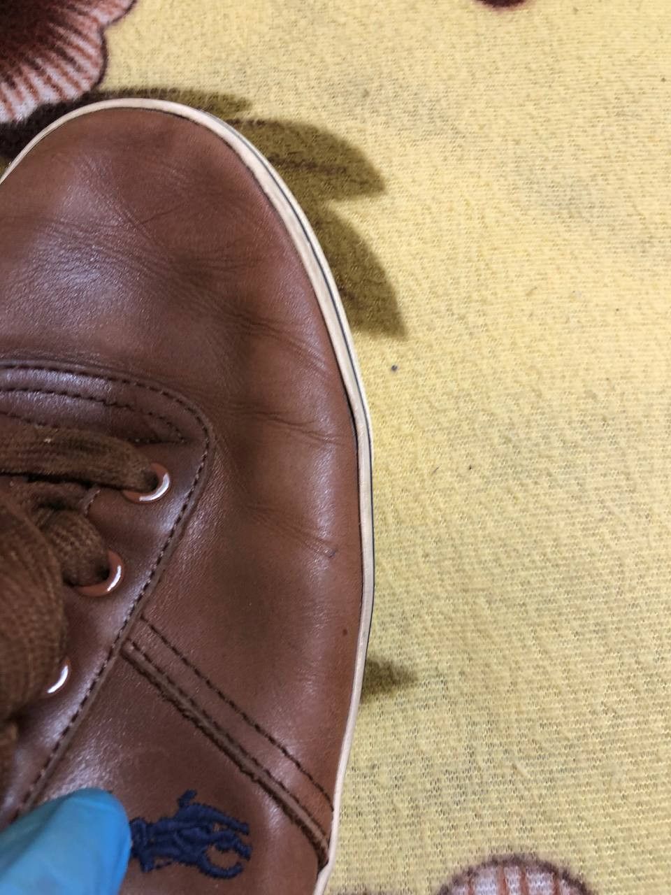 Polo Ralph Lauren Polo Ralph Lauren Hanford Sneakers Mens Brown Leather Size US 10 / EU 43 - 9 Thumbnail