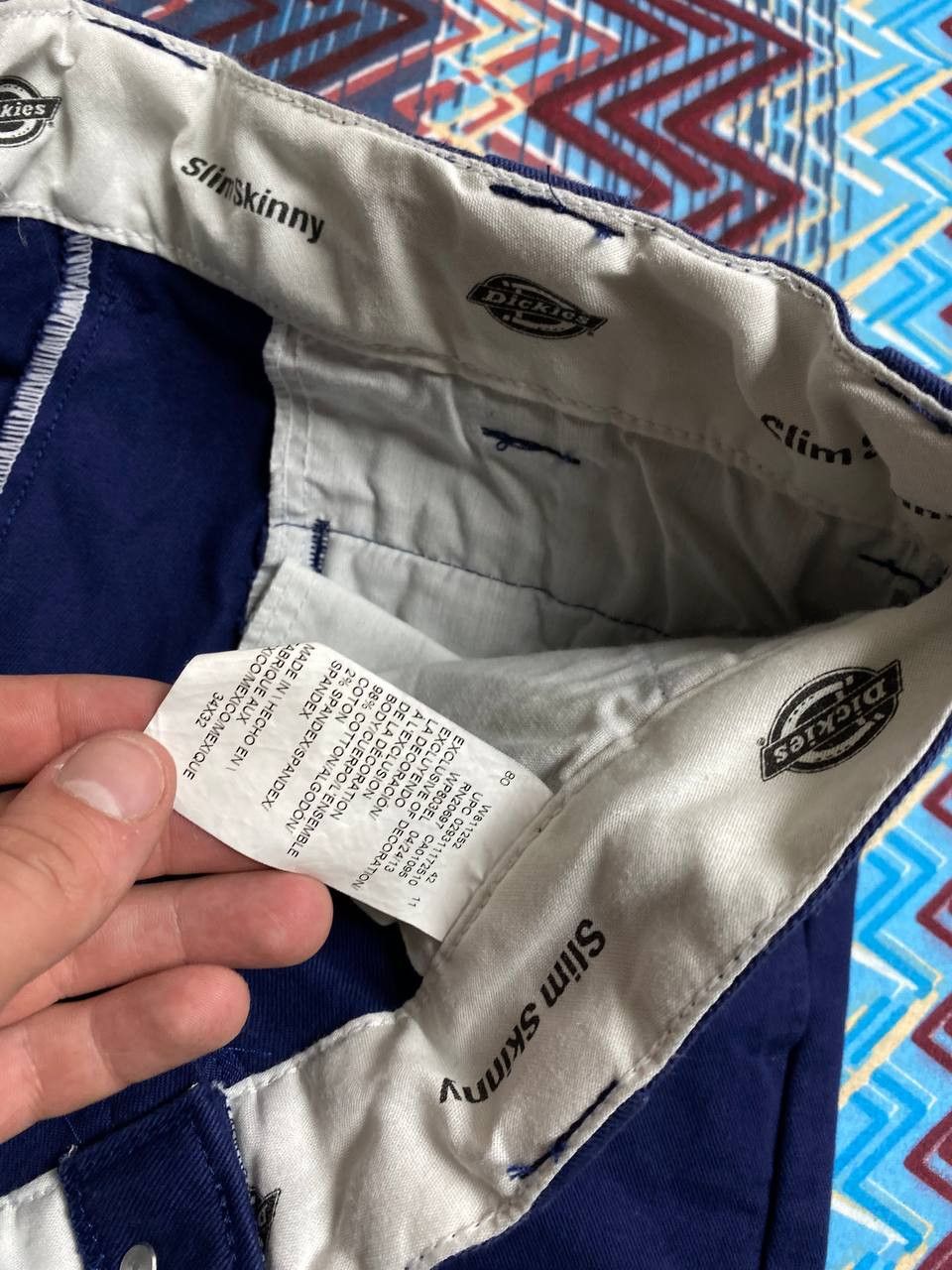 Dickies × Japanese Brand Vintage Dickies Baggy Distressed Opium Faded USA Hype Pants Size US 34 / EU 50 - 2 Thumbnail