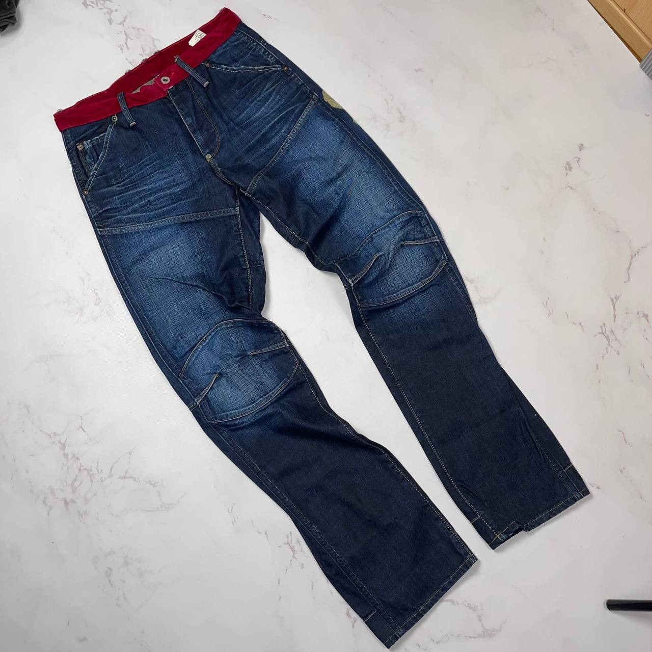 G-Star Vintage Y2K G Star Embro Elwood Tapered 96 Denim Pants Jeans Size US 28 / EU 44 - 3 Thumbnail