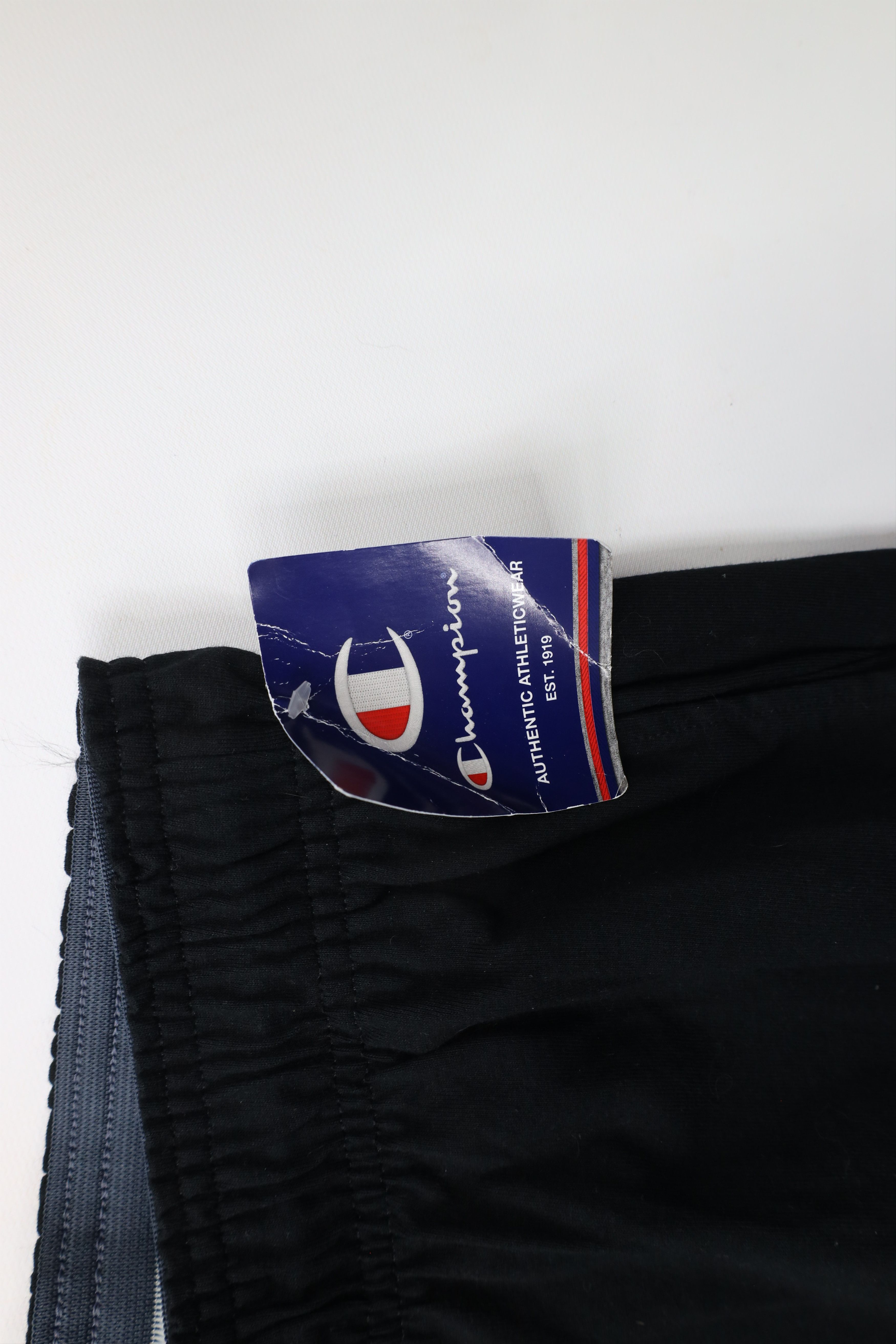 Champion × Vintage Deadstock Vintage Y2K Champion Lightweight Sweatpants Black Size US 36 / EU 52 - 7 Thumbnail