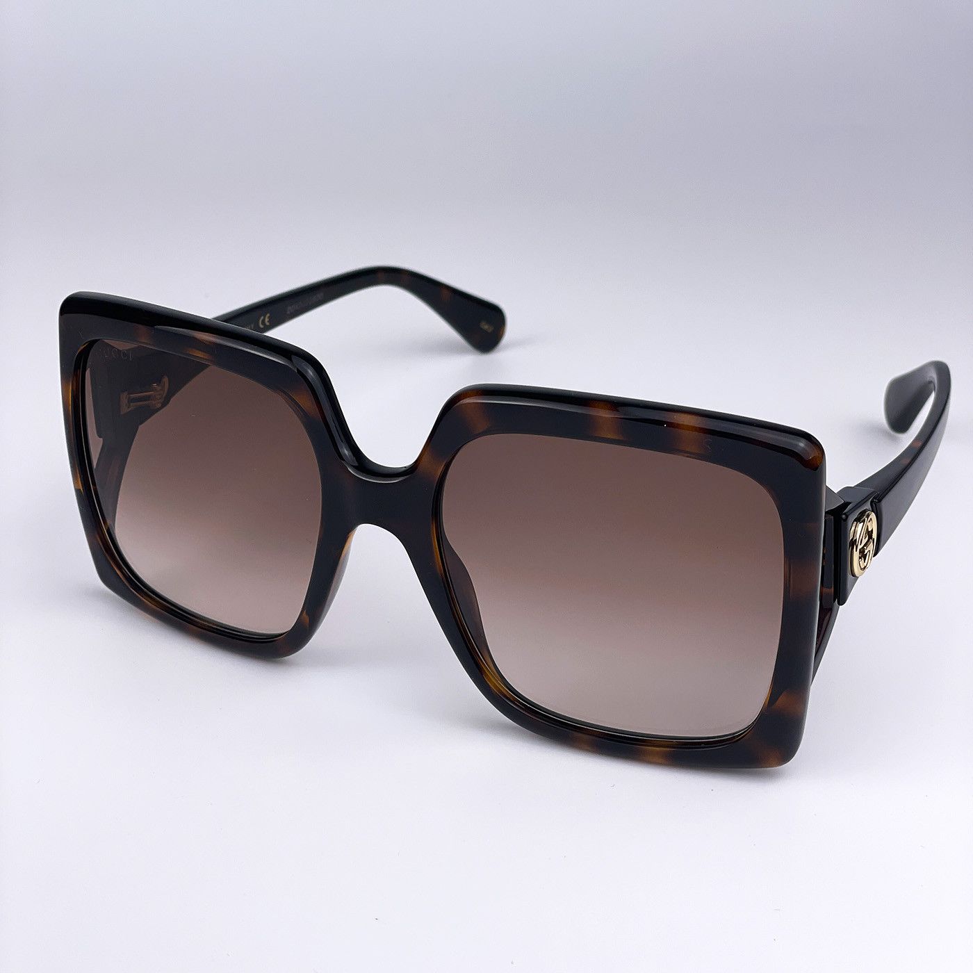 Gucci NEW Gucci Logo GG0876S 002 Rectangle Women Sunglasses Size ONE SIZE - 3 Thumbnail