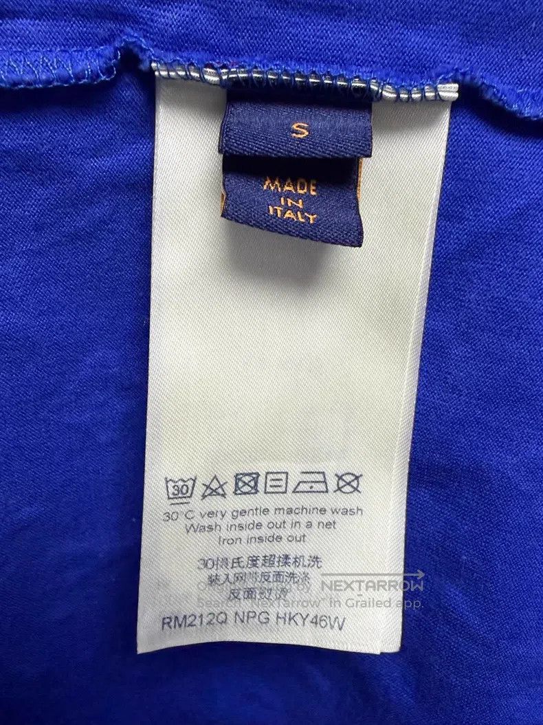 Louis Vuitton Louis Vuitton Blue Gradient Flower short sleeves Size US S / EU 44-46 / 1 - 4 Thumbnail