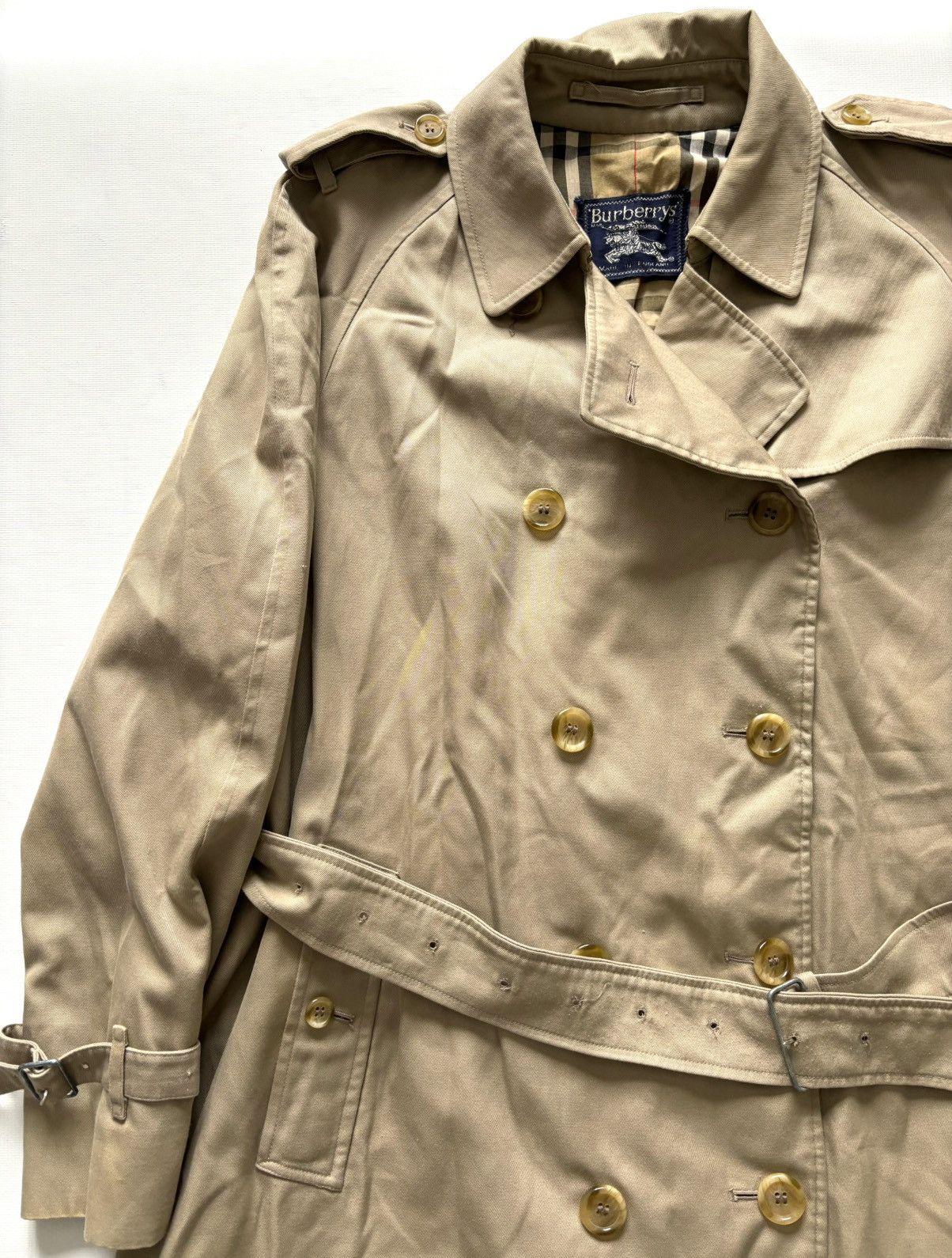 Burberry Vintage Burberry Trench Coat Size US M / EU 48-50 / 2 - 4 Thumbnail