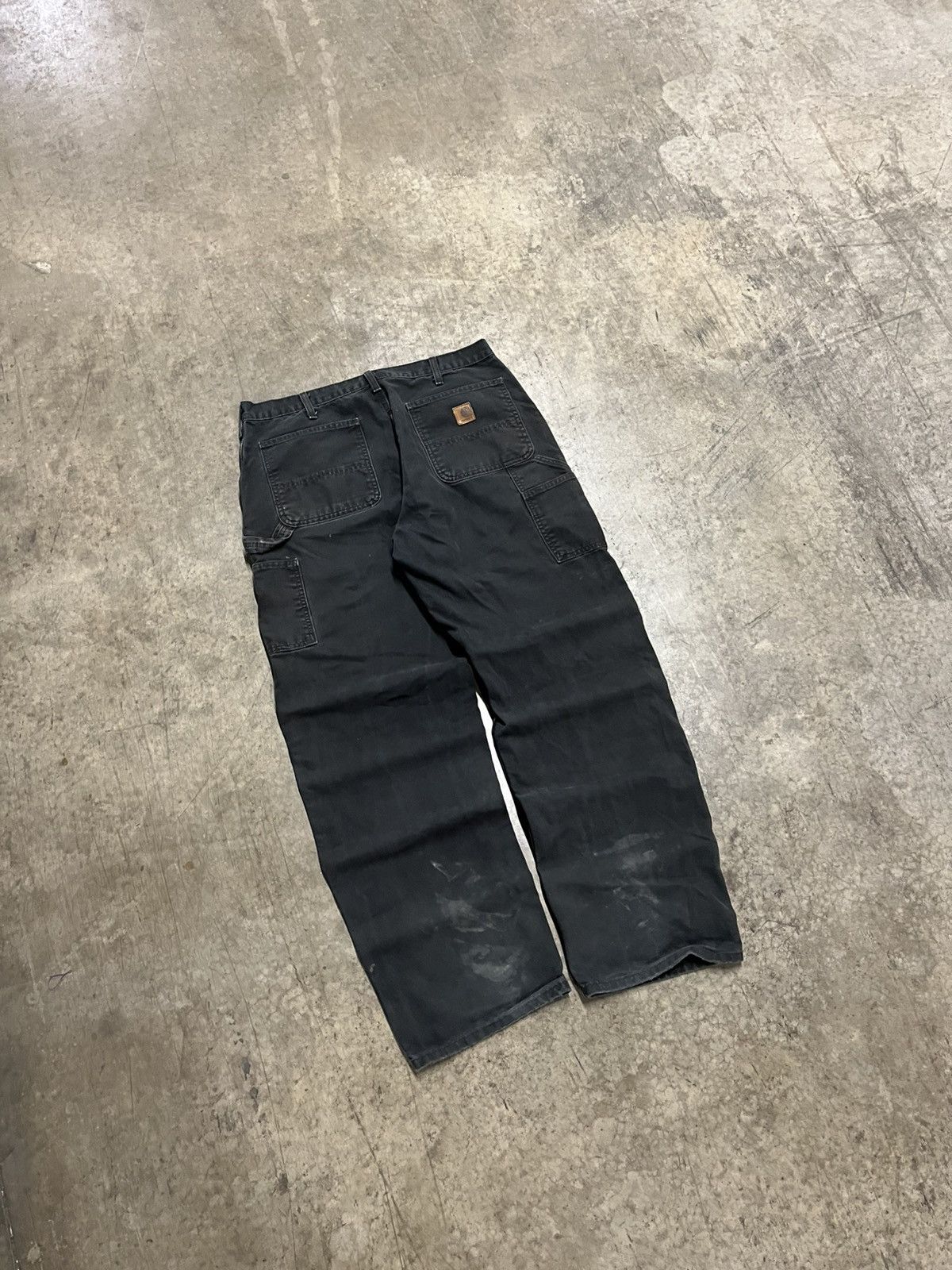 Carhartt baggy fit cargo pants skater streetwear hype rare