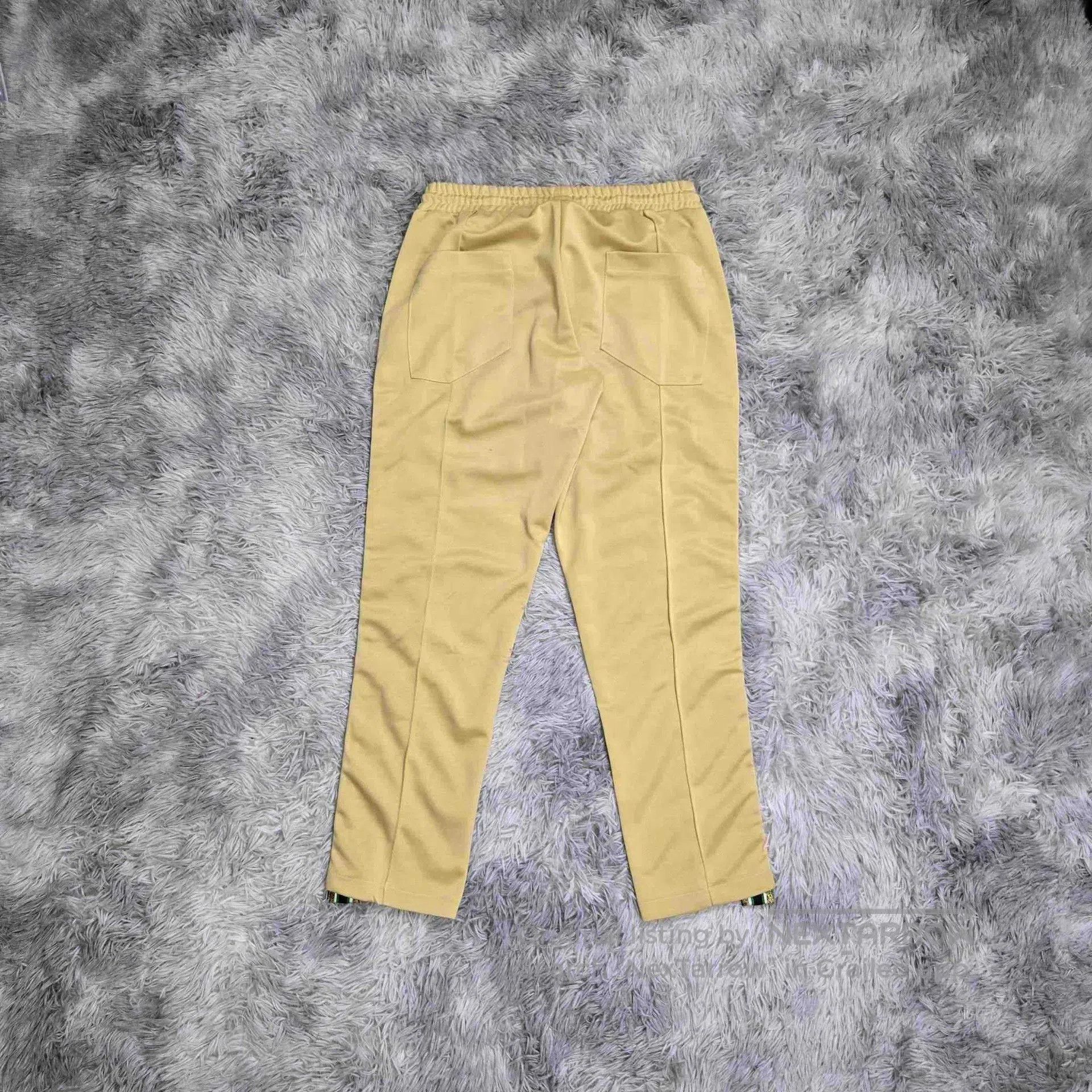 Rhude rhude green striped pants with gold details. Size US 34 / EU 50 - 2 Thumbnail