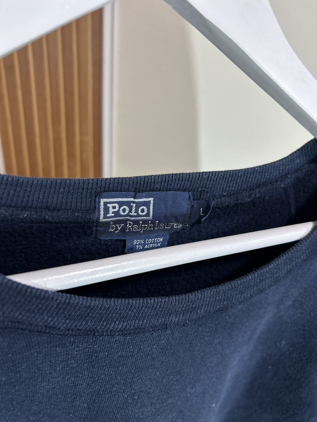 Polo Ralph Lauren Vintage 90s Polo Ralph Lauren Bear sweatshirt Size US L / EU 52-54 / 3 - 2 Thumbnail