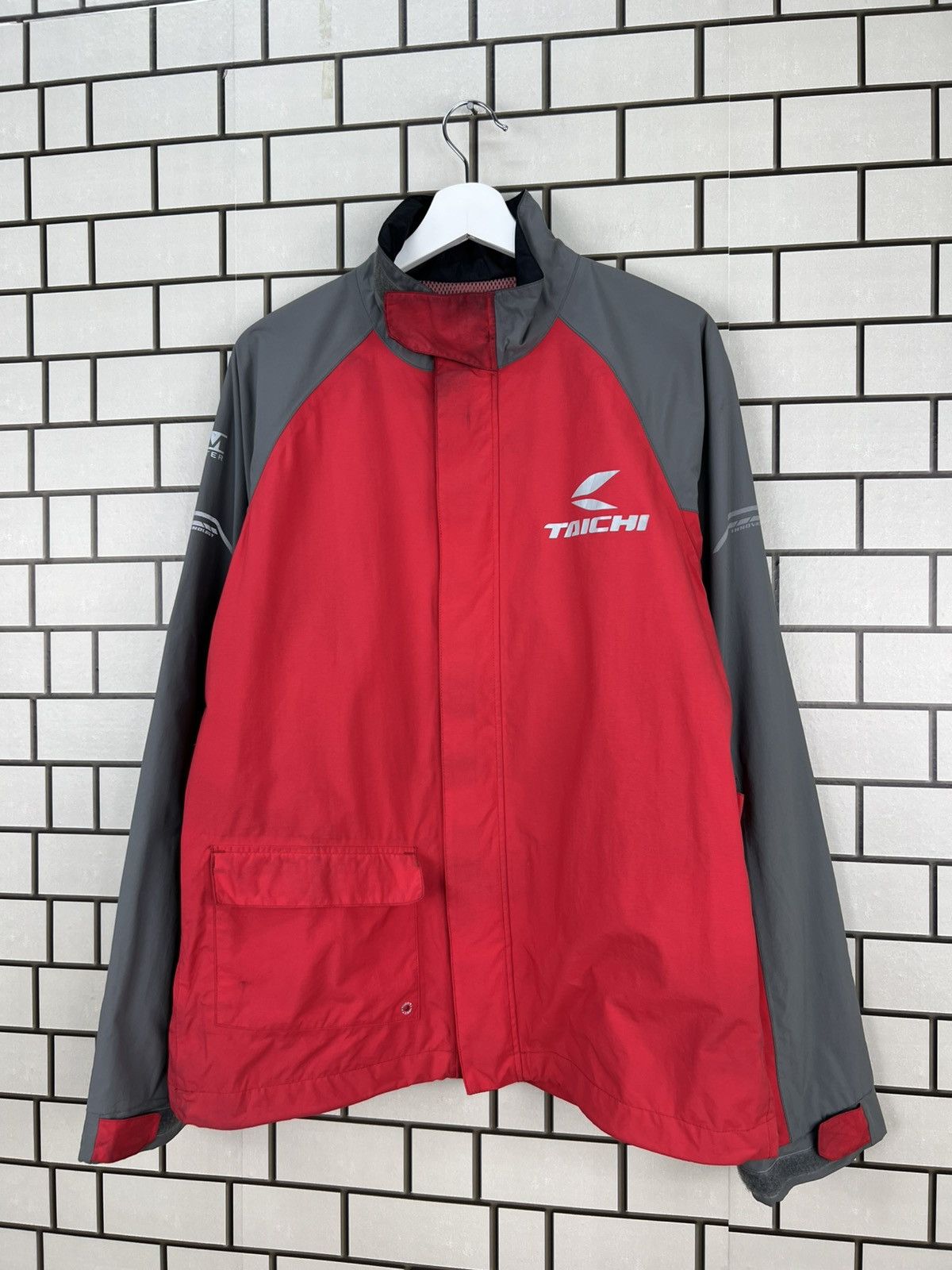 Vintage Vintage Taichi Racing Windbreaker Jacket Size US L / EU 52-54 / 3 - 3 Thumbnail
