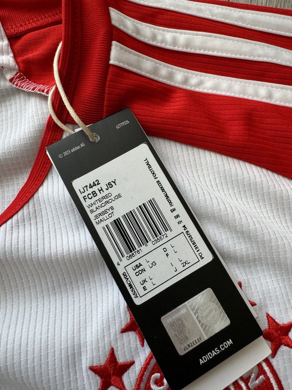 Adidas Adidas Harry Kane 23/24 Bayern Munich Home Shirt/Jersey 2024 Size US L / EU 52-54 / 3 - 8 Thumbnail