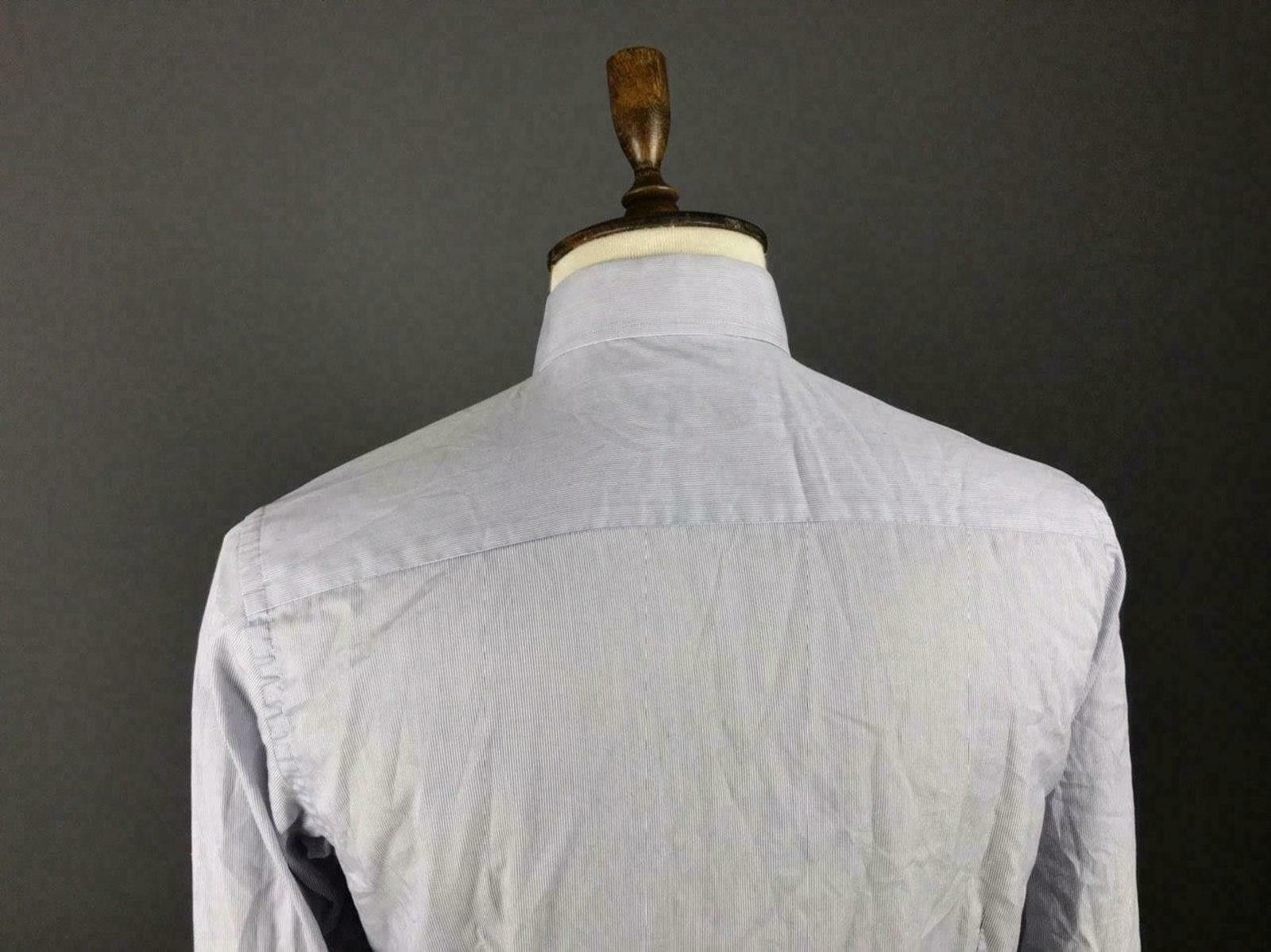 Eton Men Eton Striped Button Up Long Sleeve Dress Shirt Size 40 Size US M / EU 48-50 / 2 - 7 Thumbnail
