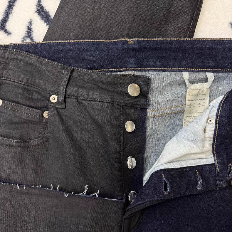 Rick Owens Rick Owens Waxed Panel Denim Jeans Q10 Size US 32 / EU 48 - 3 Thumbnail