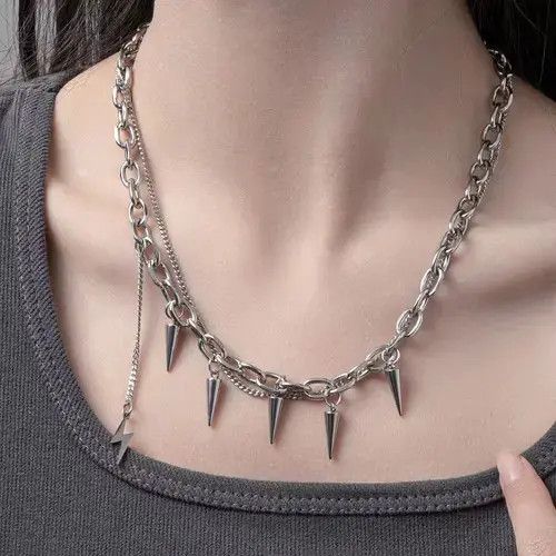 Jewelry Spike Necklace Size ONE SIZE - 1 Thumbnail
