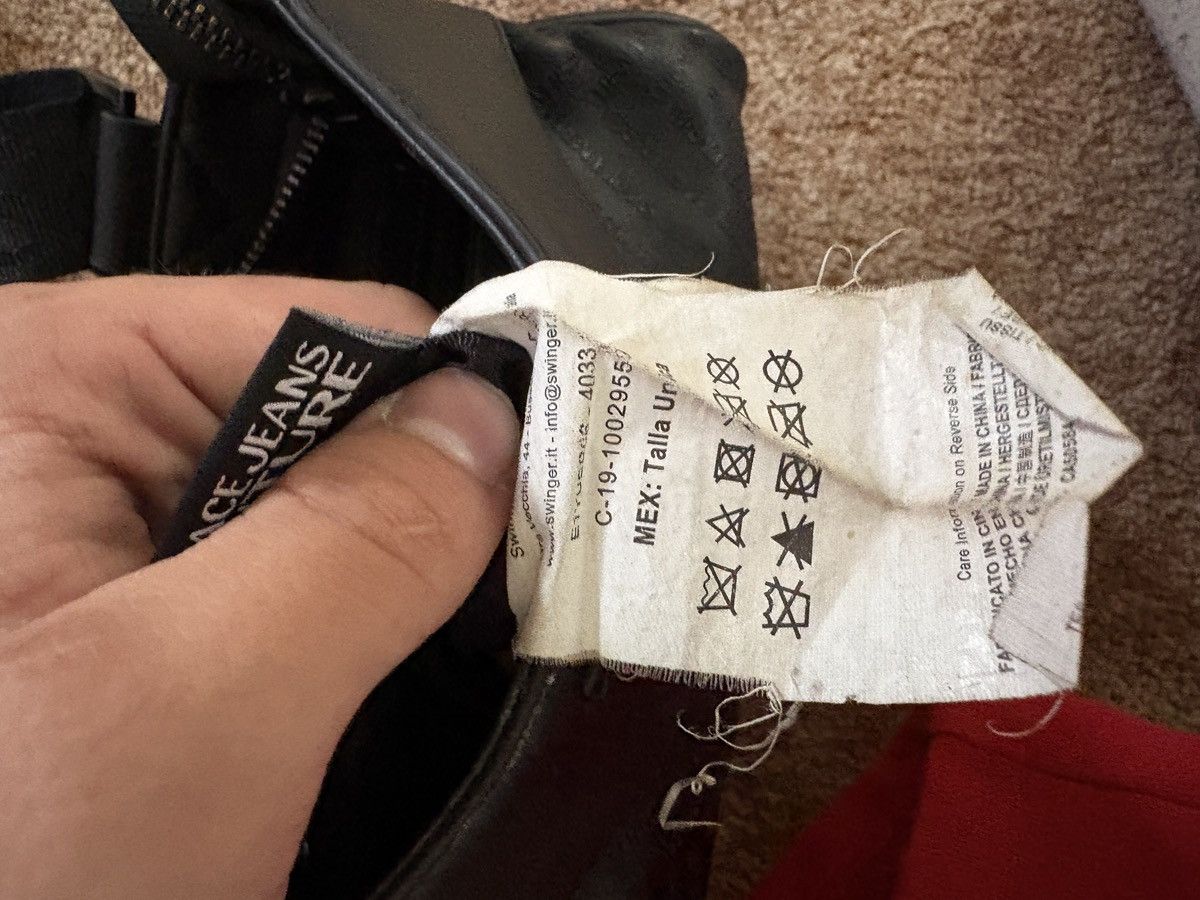 Versace Versace Jeans Couture Black Bag Size ONE SIZE - 8 Thumbnail