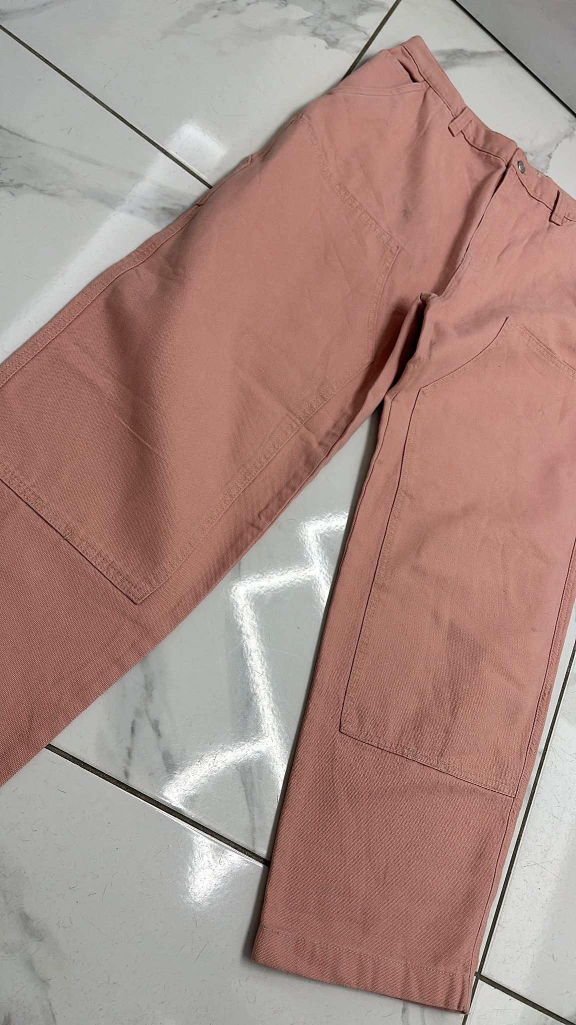 Stussy × Vintage Stussy Double Knee Work Pant in Pink Size 36 Size US 36 / EU 52 - 6 Thumbnail