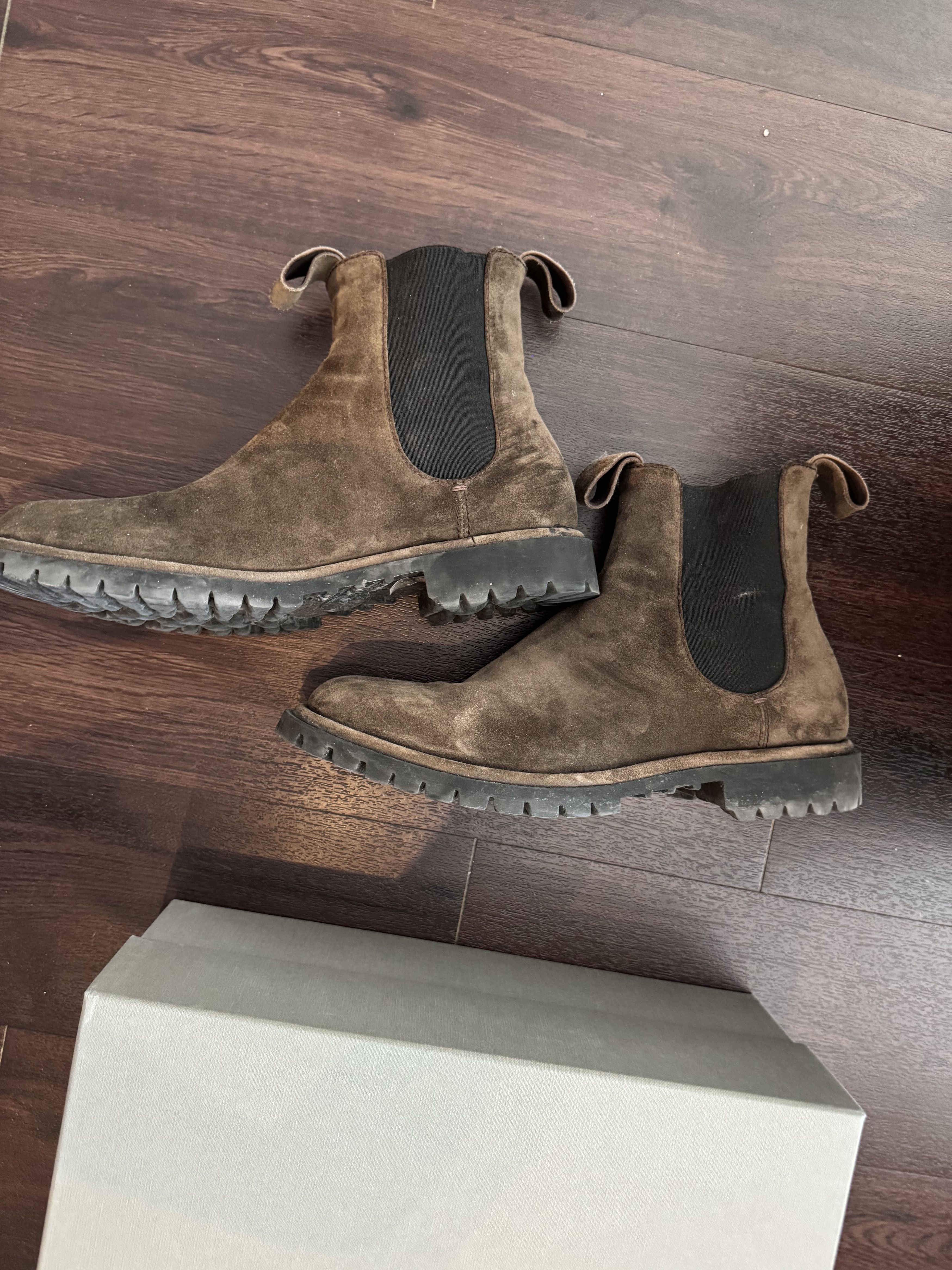 Officine Creative Brown Spectacular 010 Chelsea Boots Size US 9 / EU 42 - 3 Thumbnail