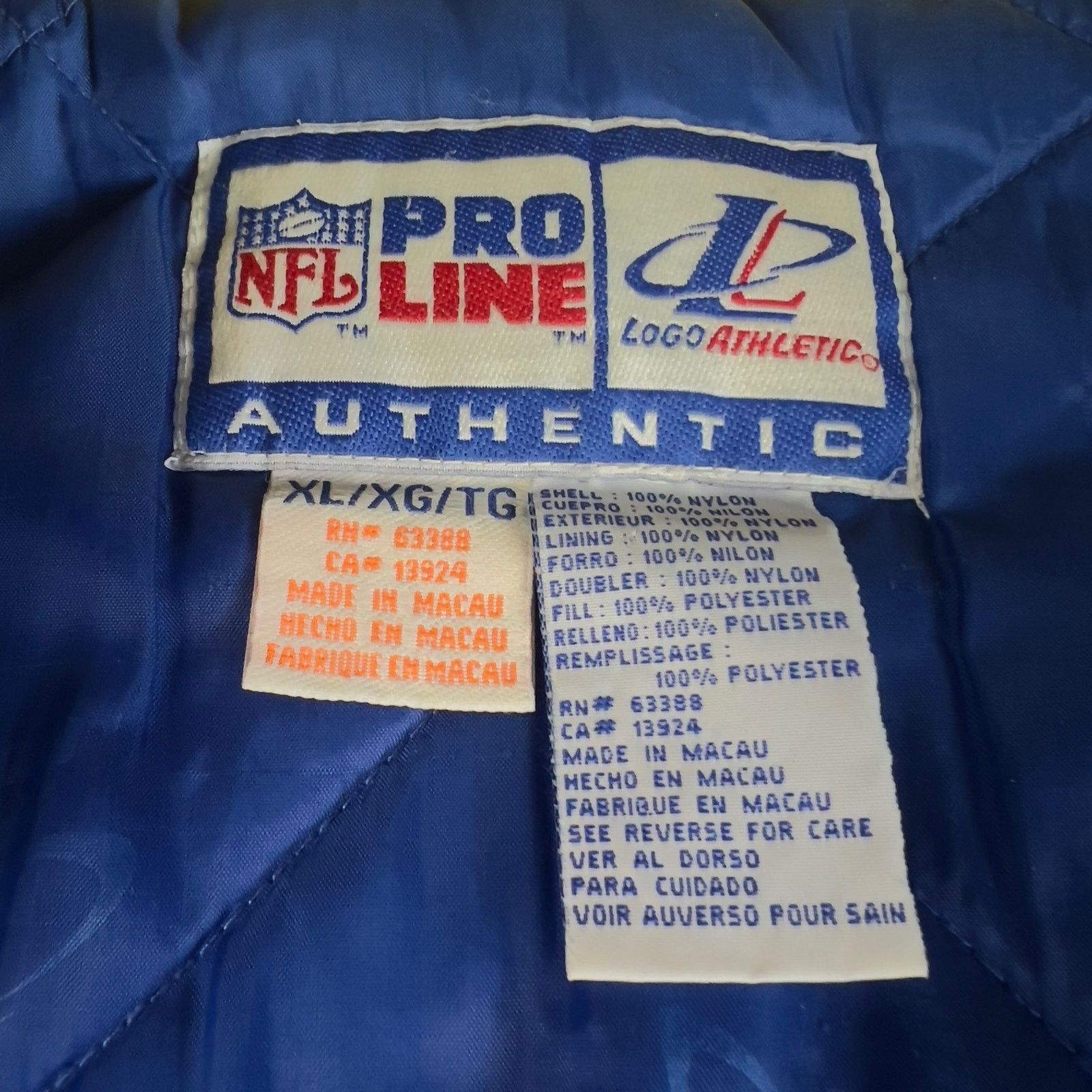 Logo 7 Vintage 90s St Louis Rams Logo 7 Jacket Size US XL / EU 56 / 4 - 6 Thumbnail
