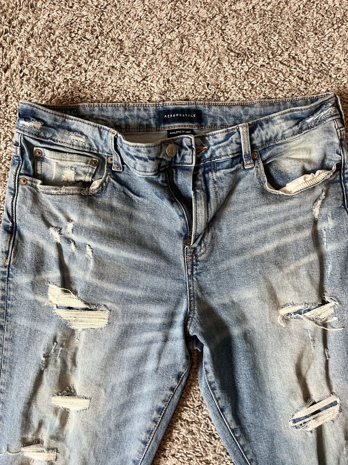 Aeropostale Vintage Aeropostale Jeans Size US 34 / EU 50 - 2 Thumbnail