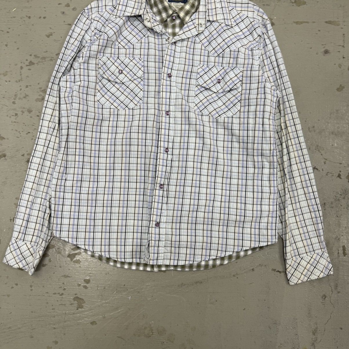 Woolrich Woolen Mills Woolrich Double Layer Shirt Button Up Size US L / EU 52-54 / 3 - 4 Thumbnail