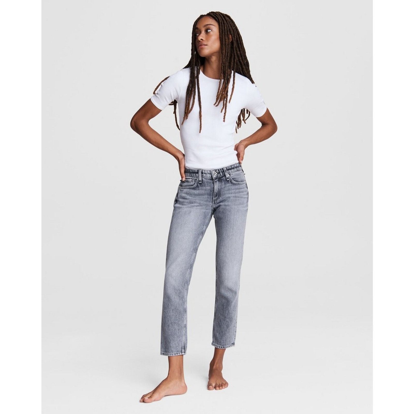 Rag & Bone Rag & Bone Low Women's 28 Denim Cotton Blend A000002 Size 28" / US 6 / IT 42 - 1 Thumbnail