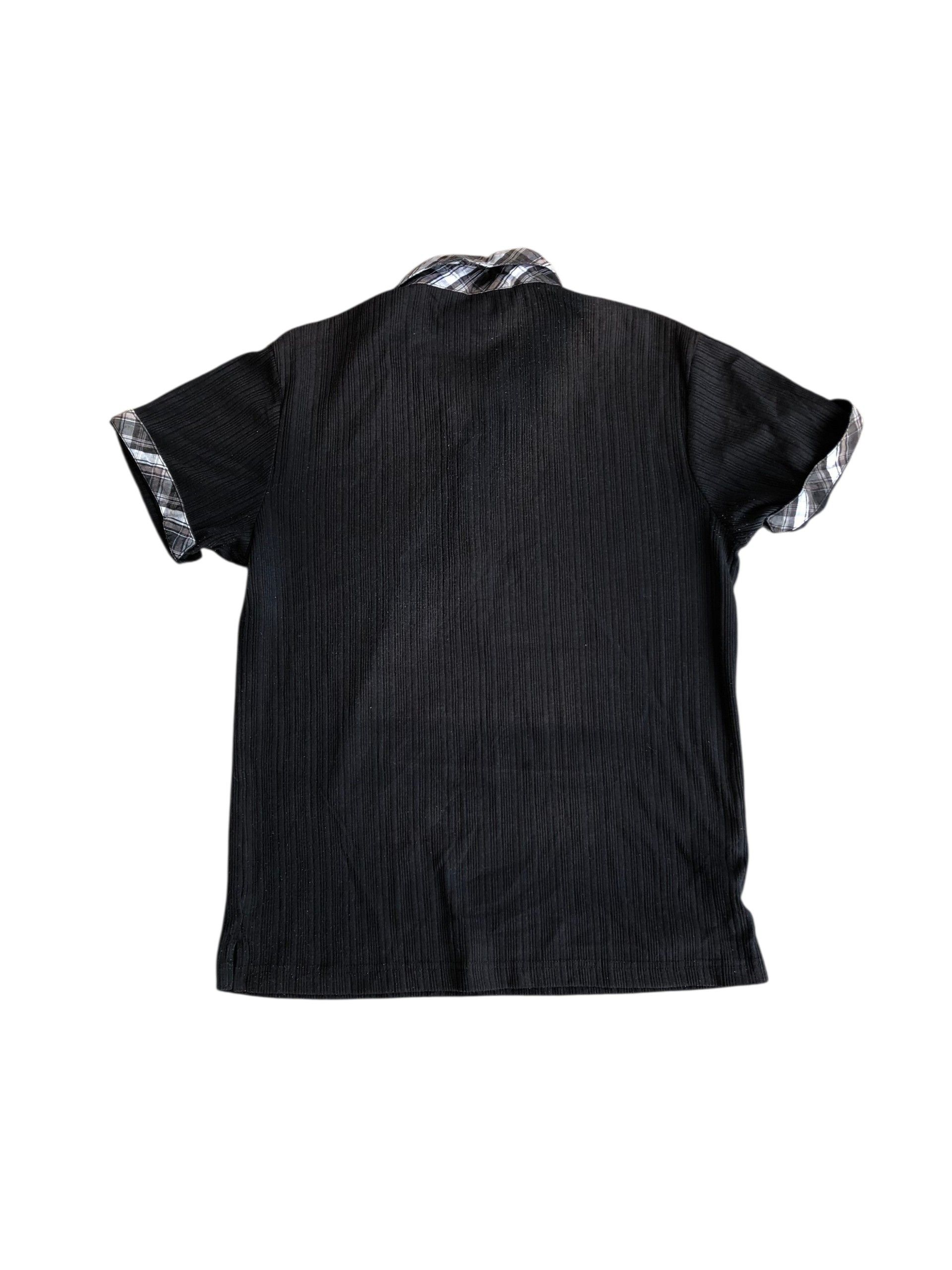 If Six Was Nine 2000s Double Layer Collar Notabene Japanese Vkei Style Y2k Size US L / EU 52-54 / 3 - 4 Thumbnail
